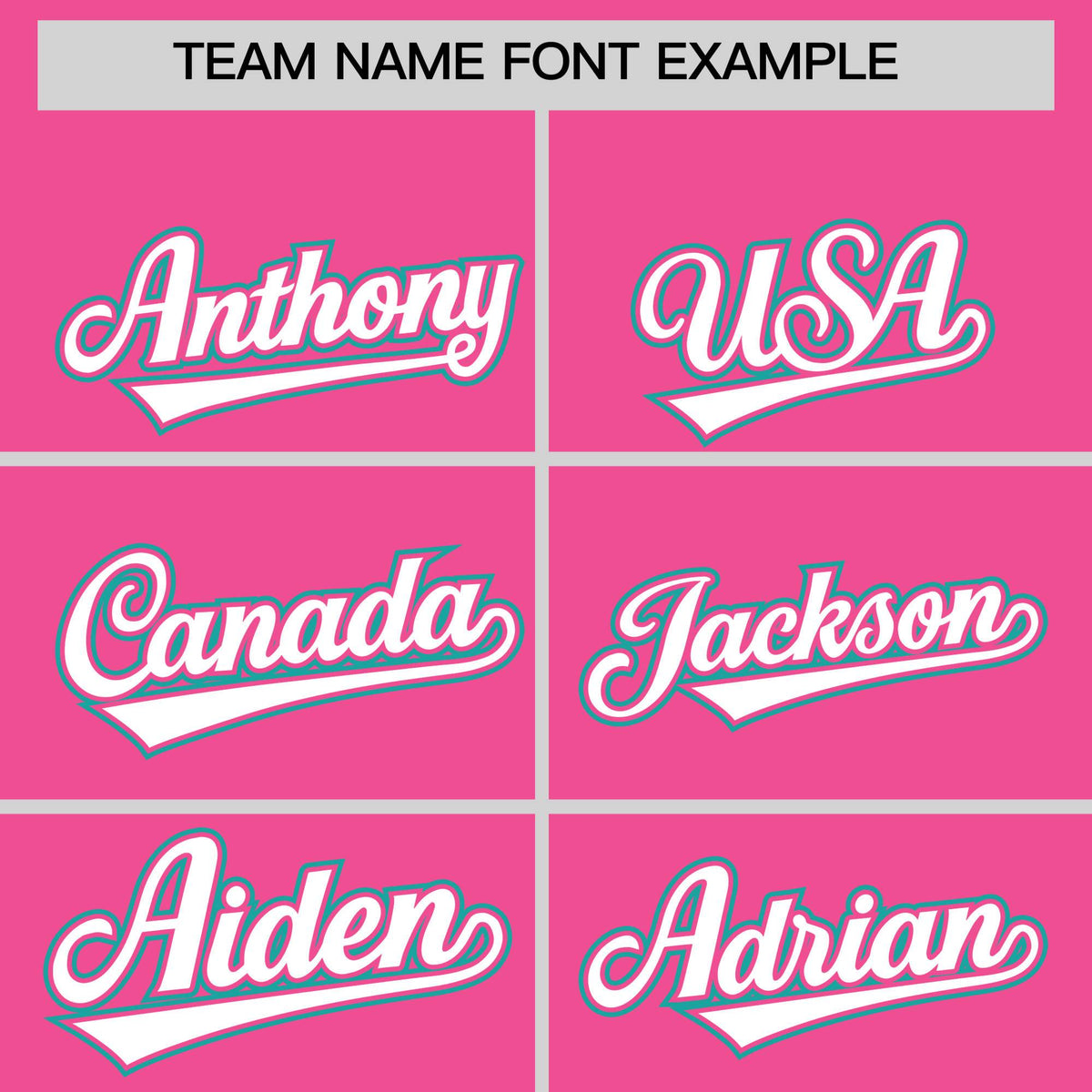 Custom Pink Aqua Personalized Color Block Authentic Baseball jersey