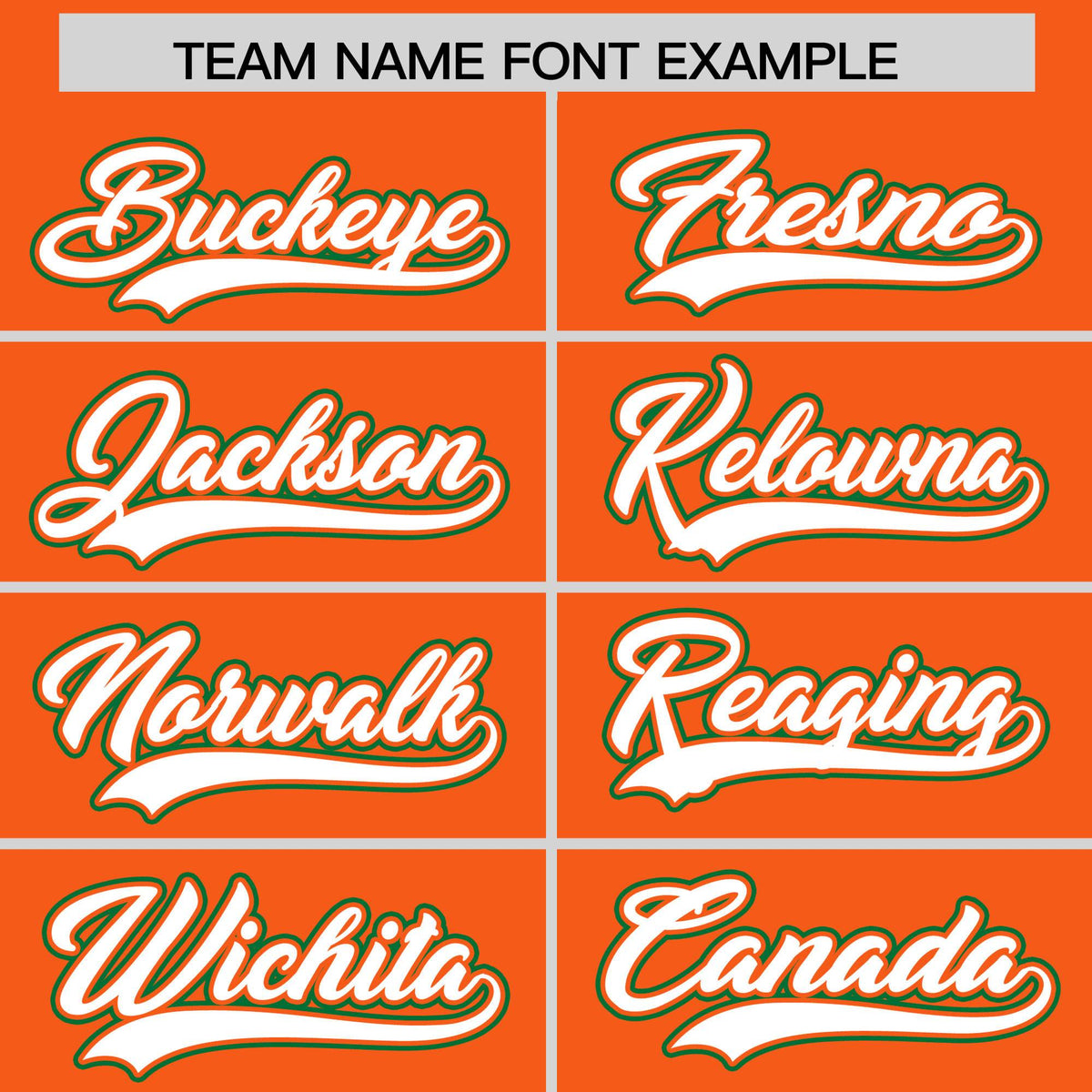 Custom Orange Kelly Green Personalized Color Block Authentic Baseball jersey