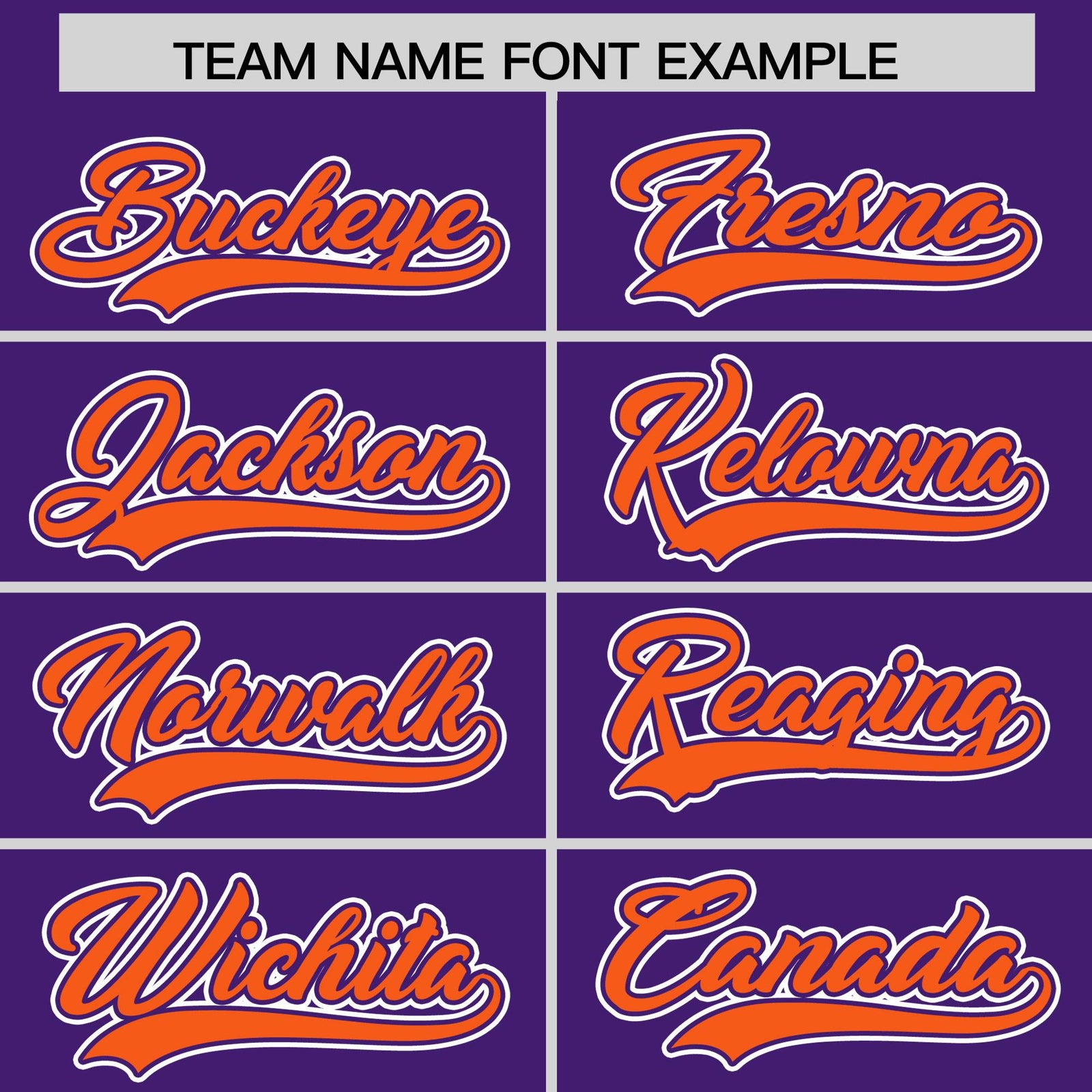 Custom Purple Orange Personalized Color Block Authentic Baseball jersey