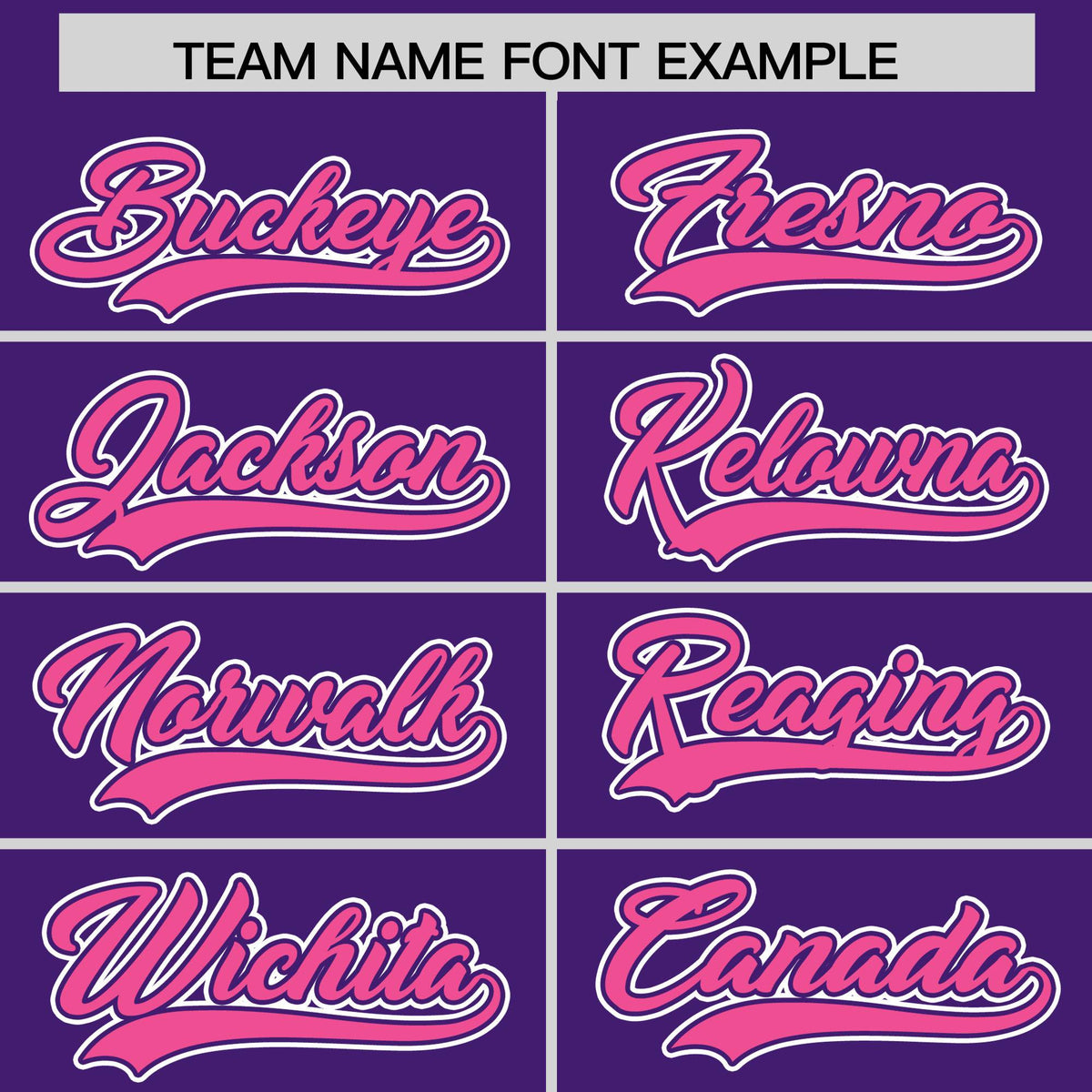 Custom Purple Pink Personalized Color Block Authentic Baseball jersey