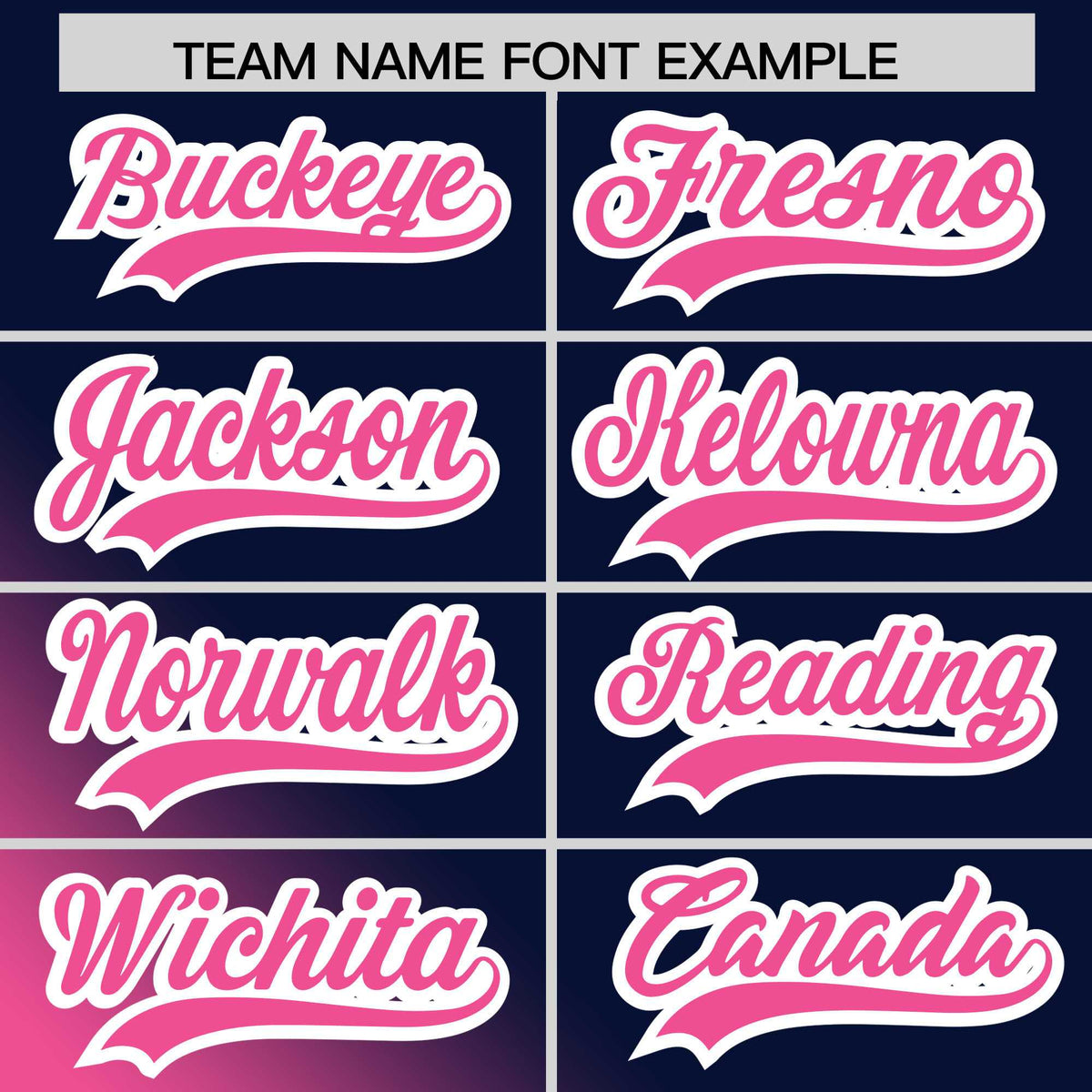 Custom Navy Pink Diagonal Stripe Personalized Gradient Fashion Baseball Jersey