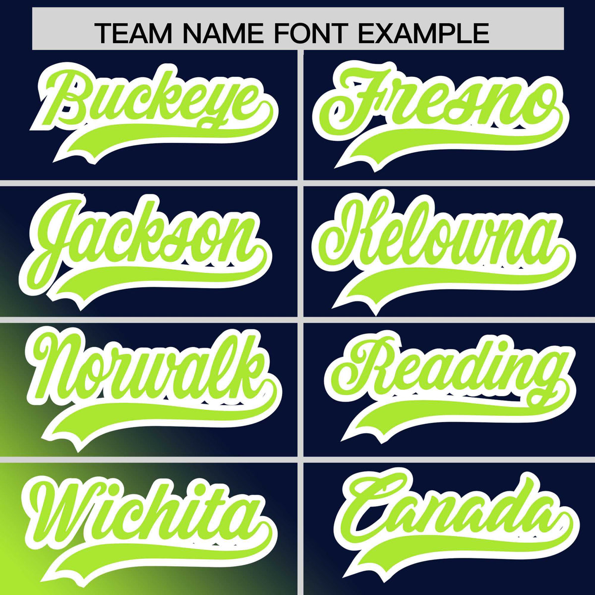 Custom Navy Neon Green Diagonal Stripe Personalized Gradient Fashion Baseball Jersey