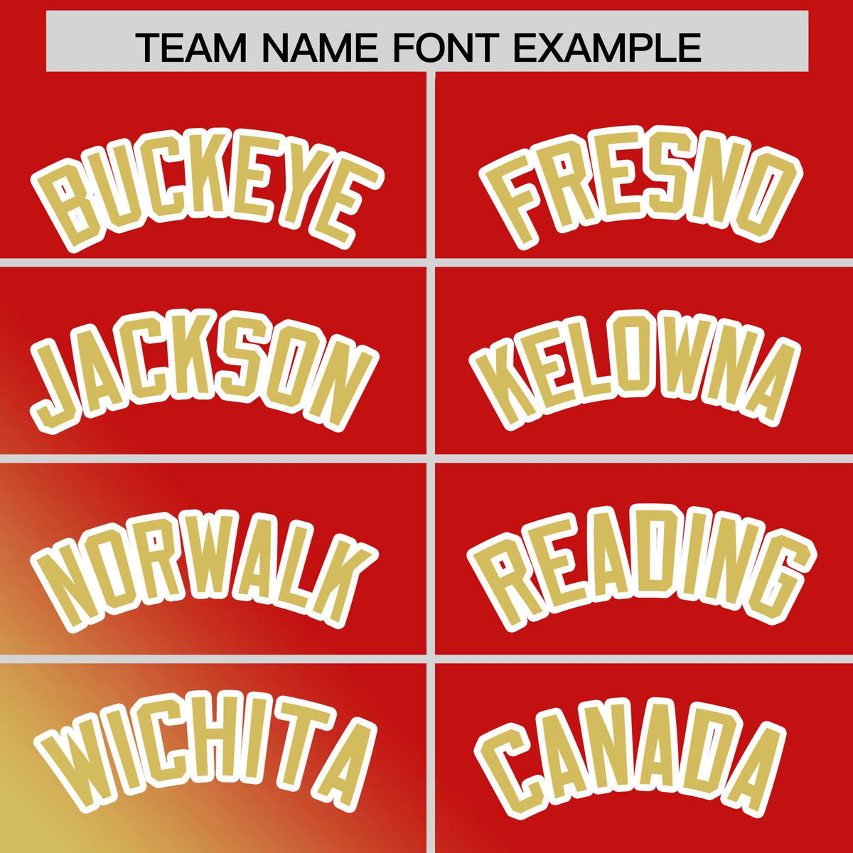 Custom Red Old Gold Diagonal Stripe Personalized Gradient Fashion Baseball Jersey