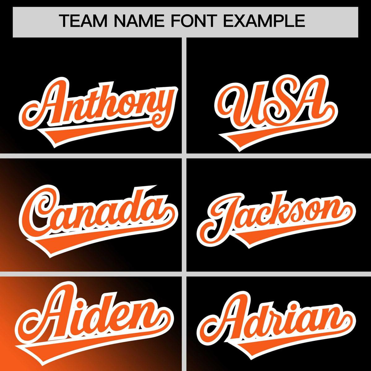 Custom Black Orange Diagonal Stripe Personalized Gradient Fashion Baseball Jersey