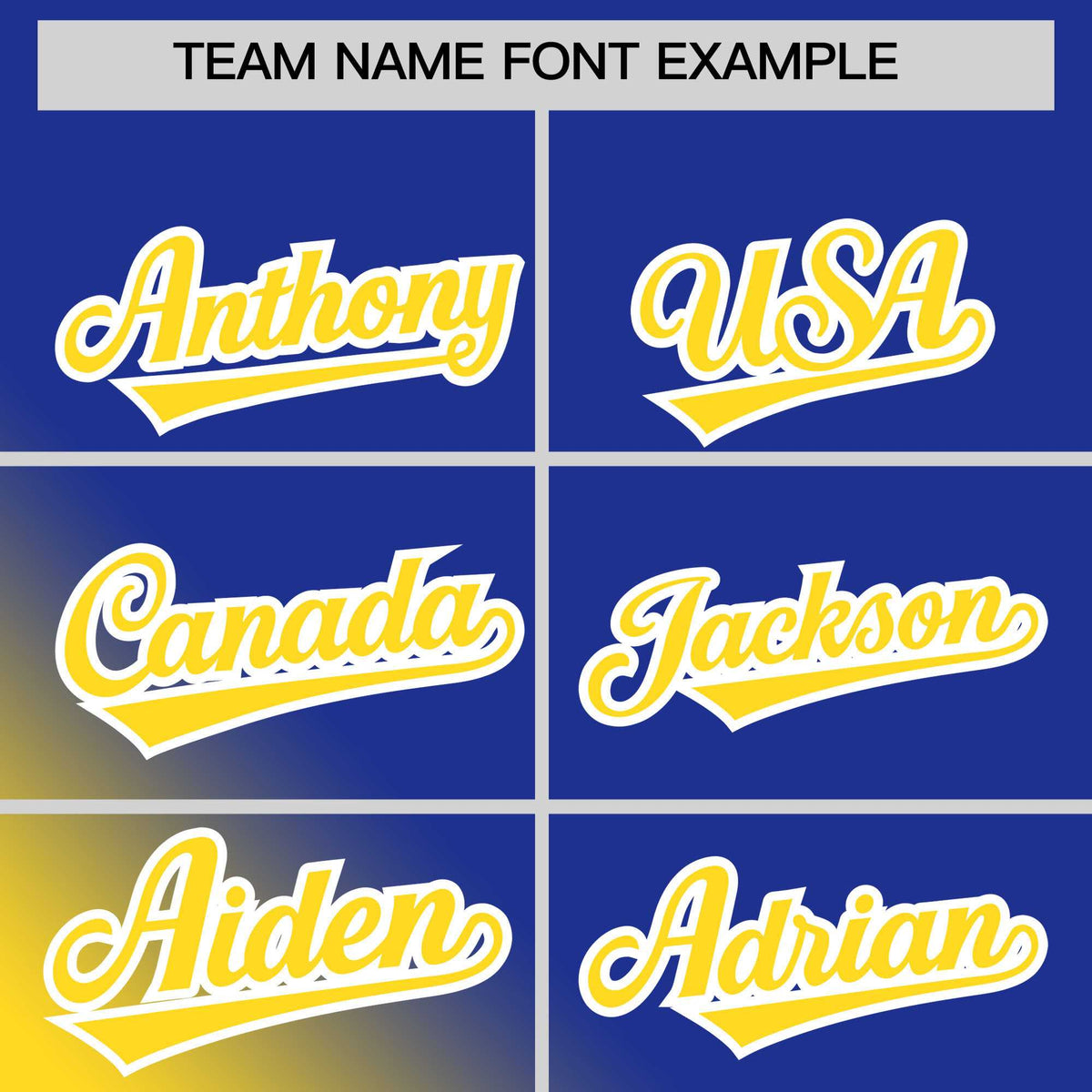 Custom Royal Gold Diagonal Stripe Personalized Gradient Fashion Baseball Jersey