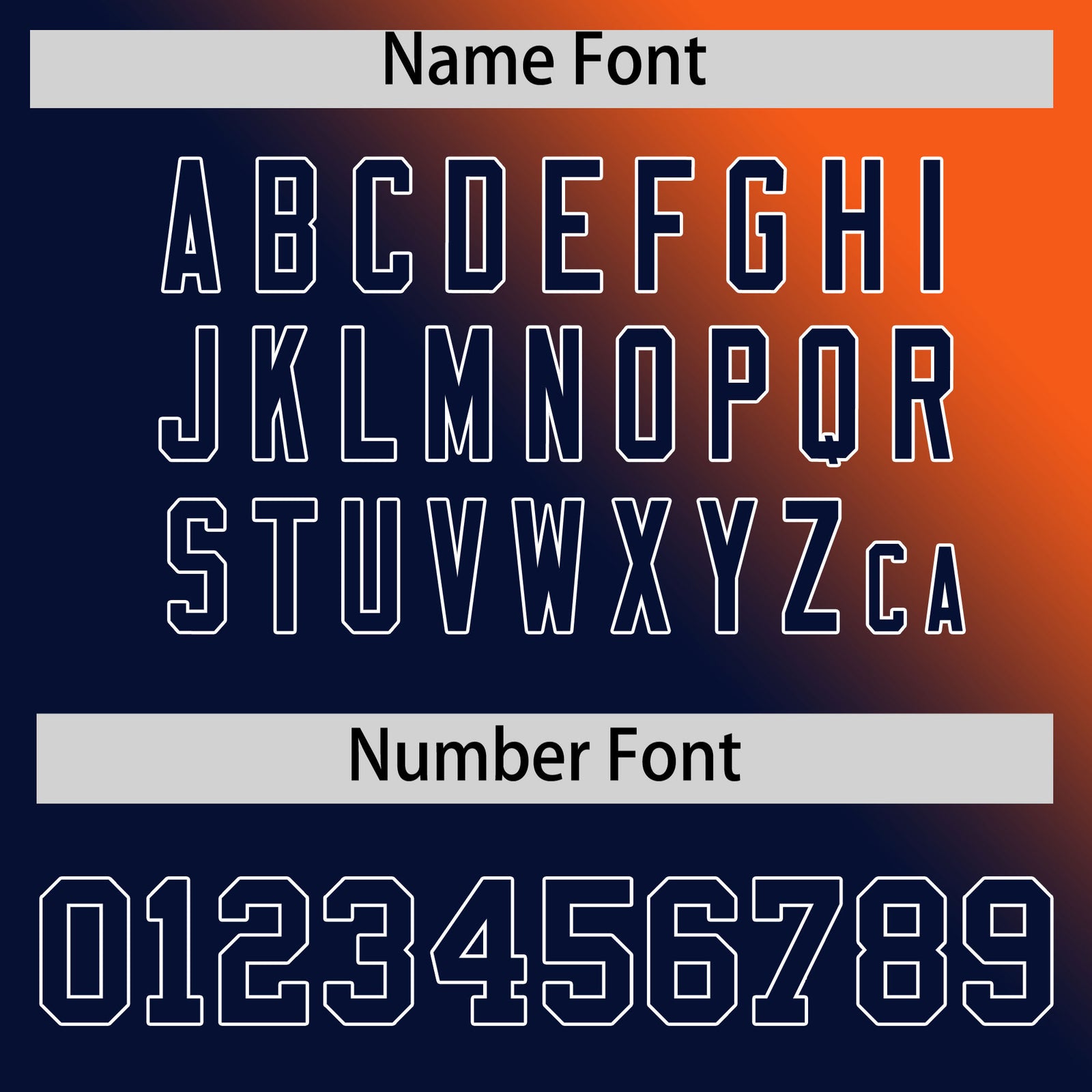 Custom Orange Navy Diagonal Stripe Personalized Gradient Fashion Baseball Jersey