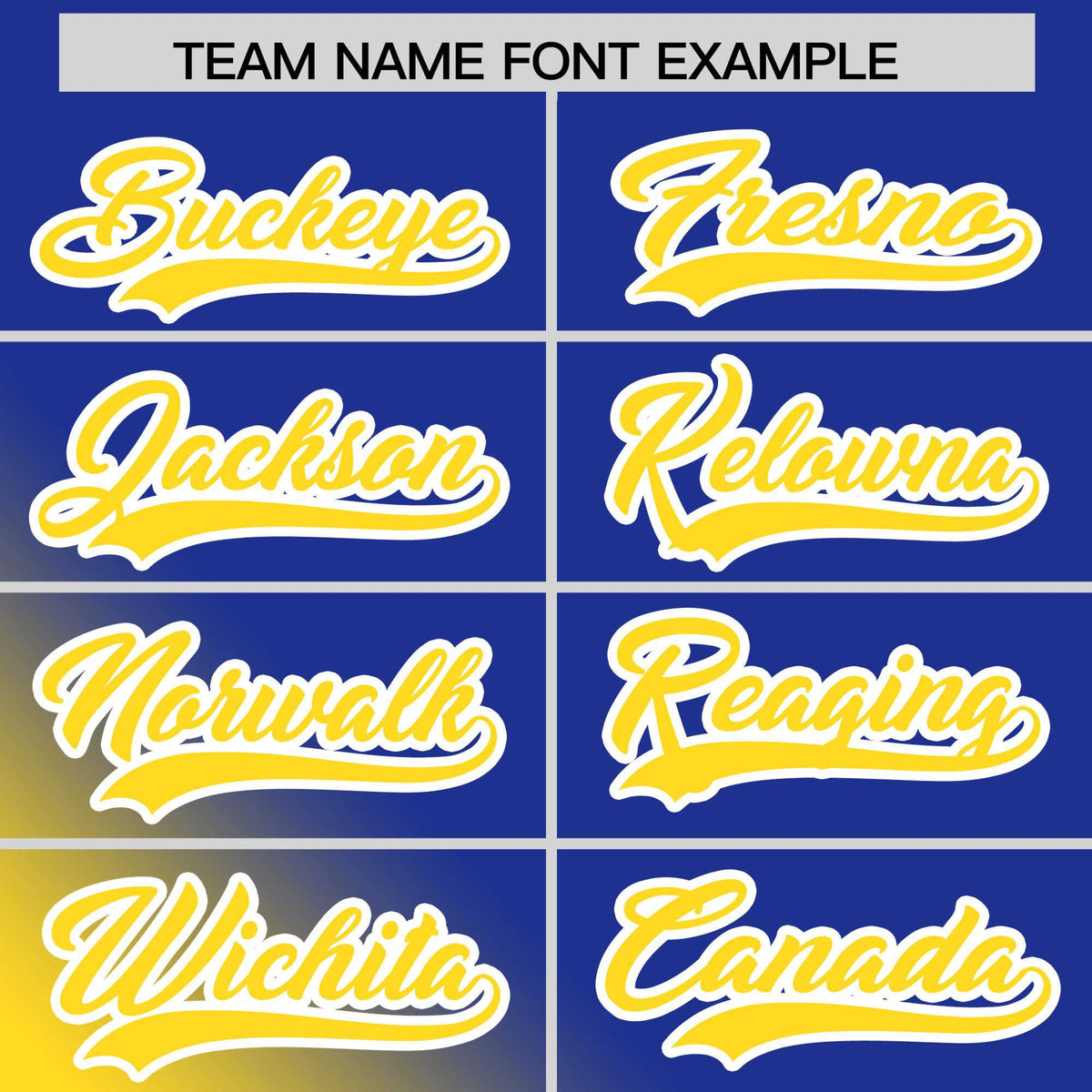 Custom Royal Gold Diagonal Stripe Personalized Gradient Fashion Baseball Jersey