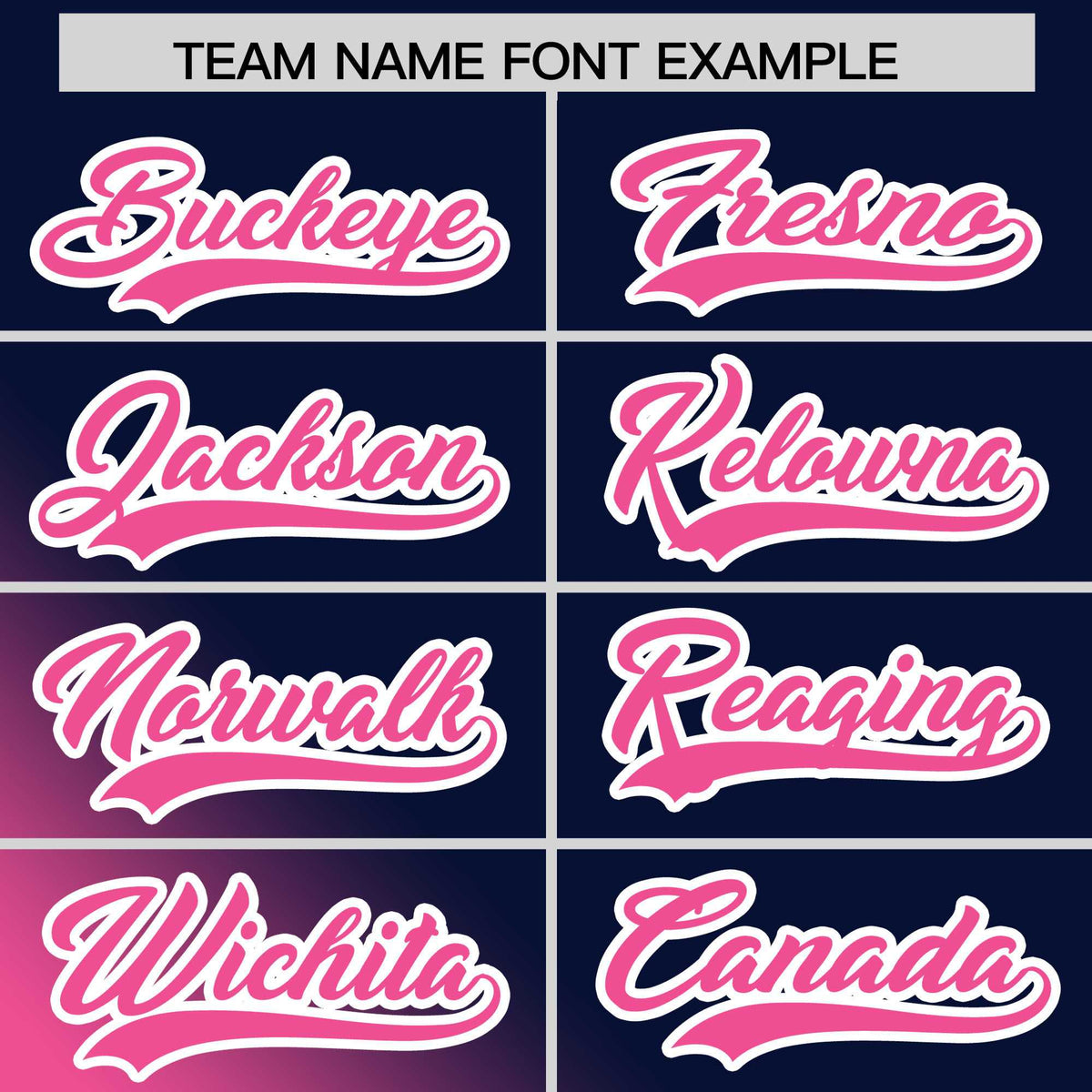 Custom Navy Pink Diagonal Stripe Personalized Gradient Fashion Baseball Jersey