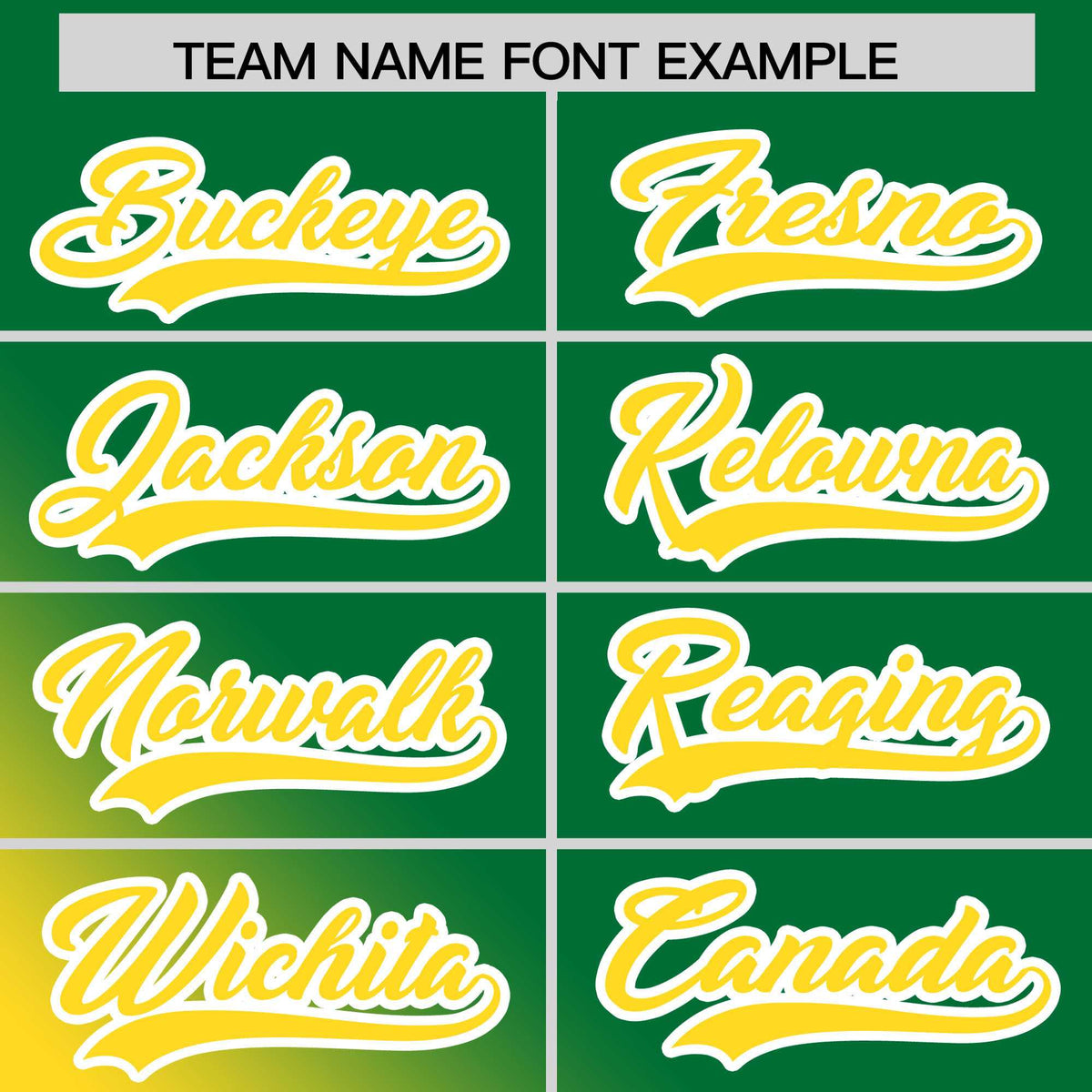 Custom Kelly Green Gold Diagonal Stripe Personalized Gradient Fashion Baseball Jersey