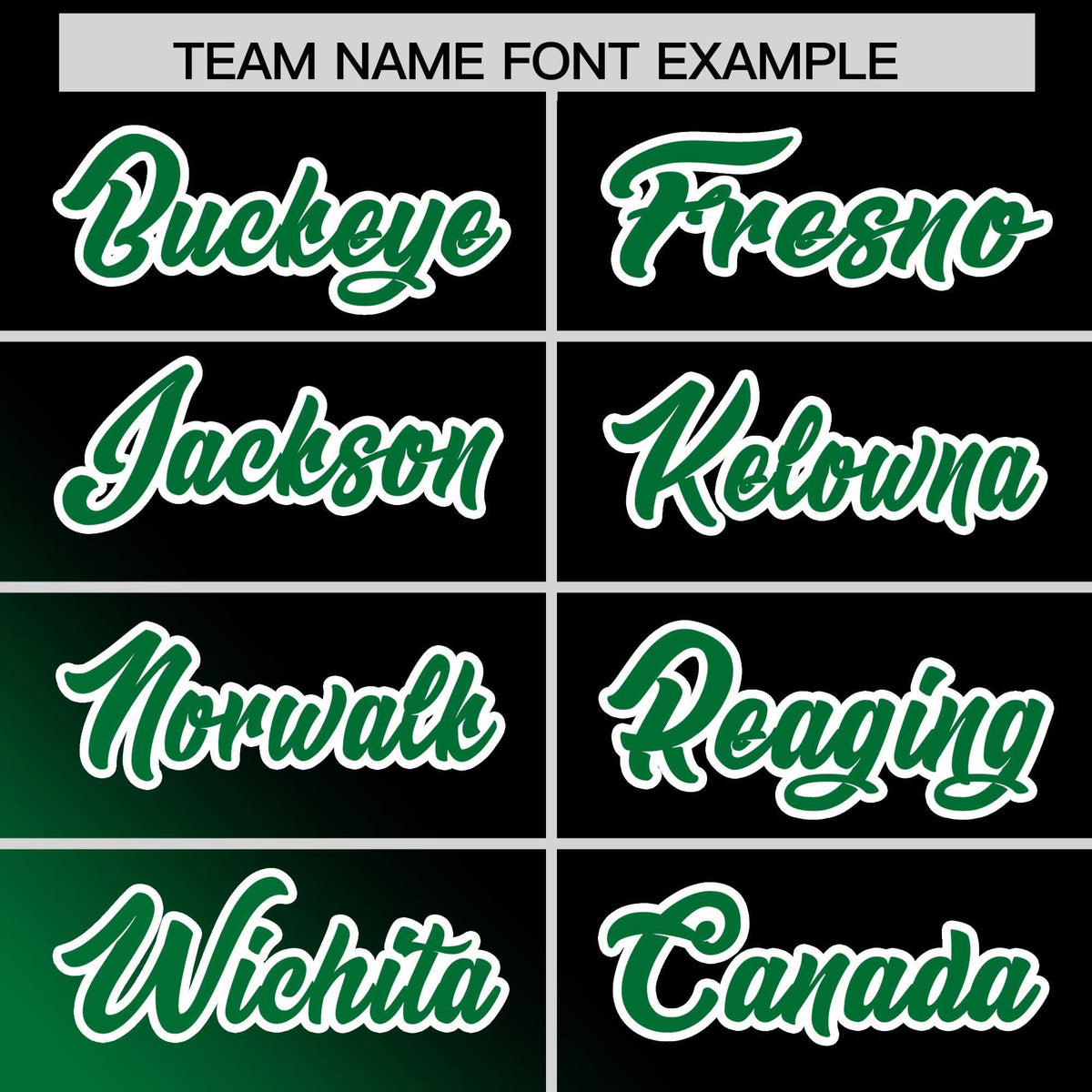 Custom Black Kelly Green Diagonal Stripe Personalized Gradient Fashion Baseball Jersey