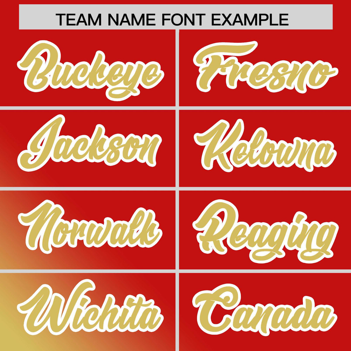 Custom Red Old Gold Diagonal Stripe Personalized Gradient Fashion Baseball Jersey