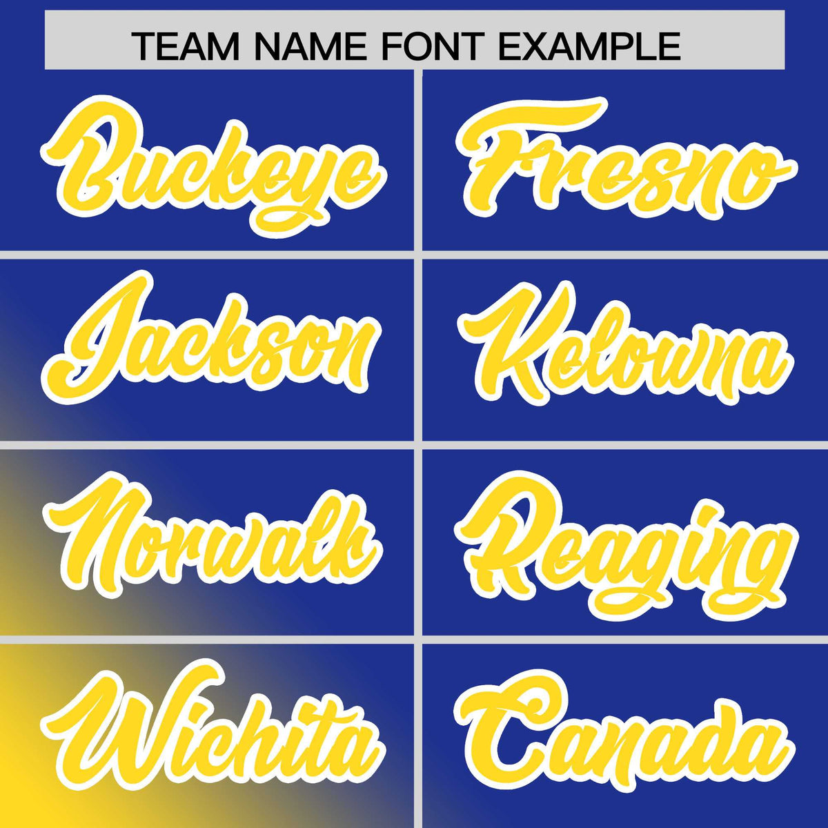 Custom Royal Gold Diagonal Stripe Personalized Gradient Fashion Baseball Jersey