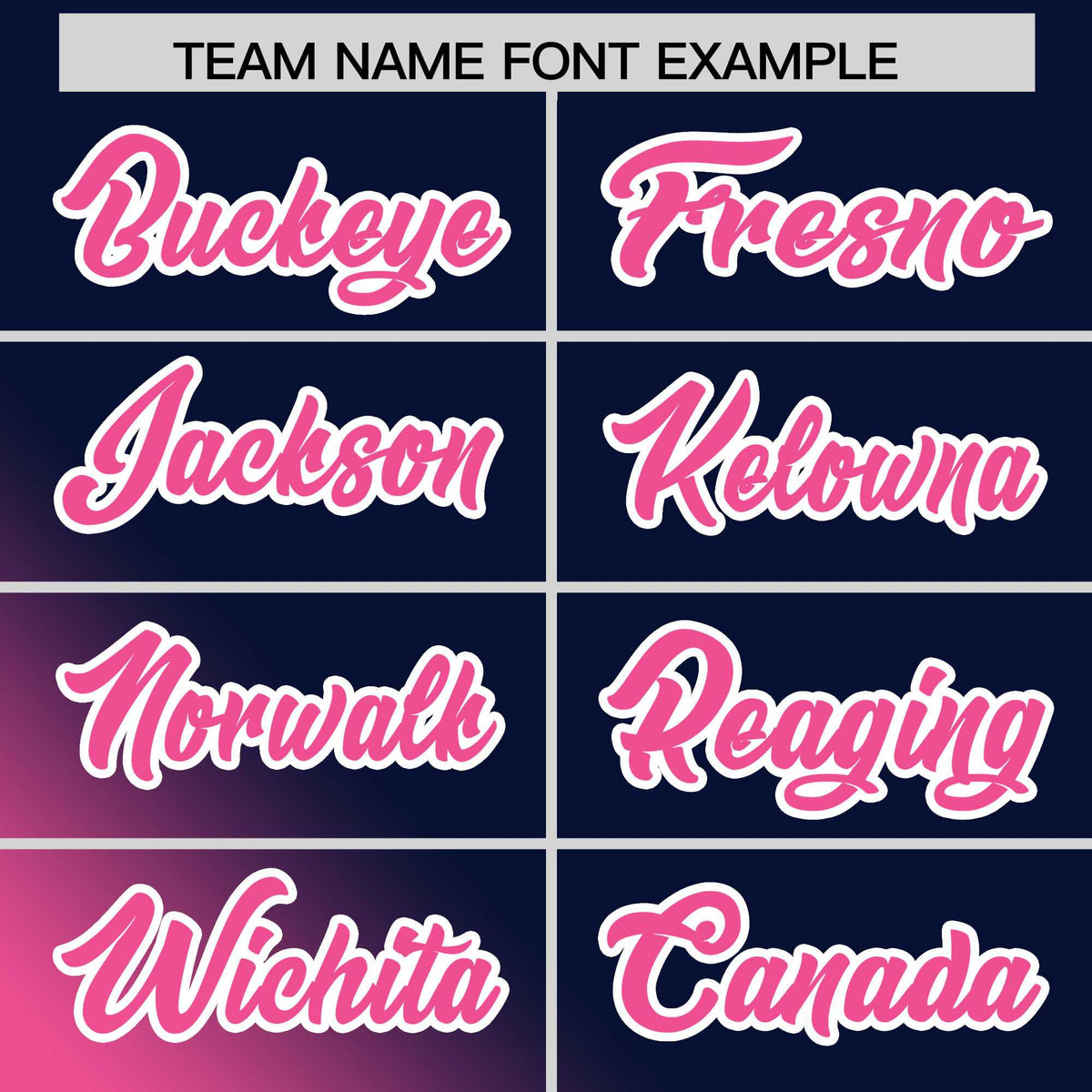 Custom Navy Pink Diagonal Stripe Personalized Gradient Fashion Baseball Jersey