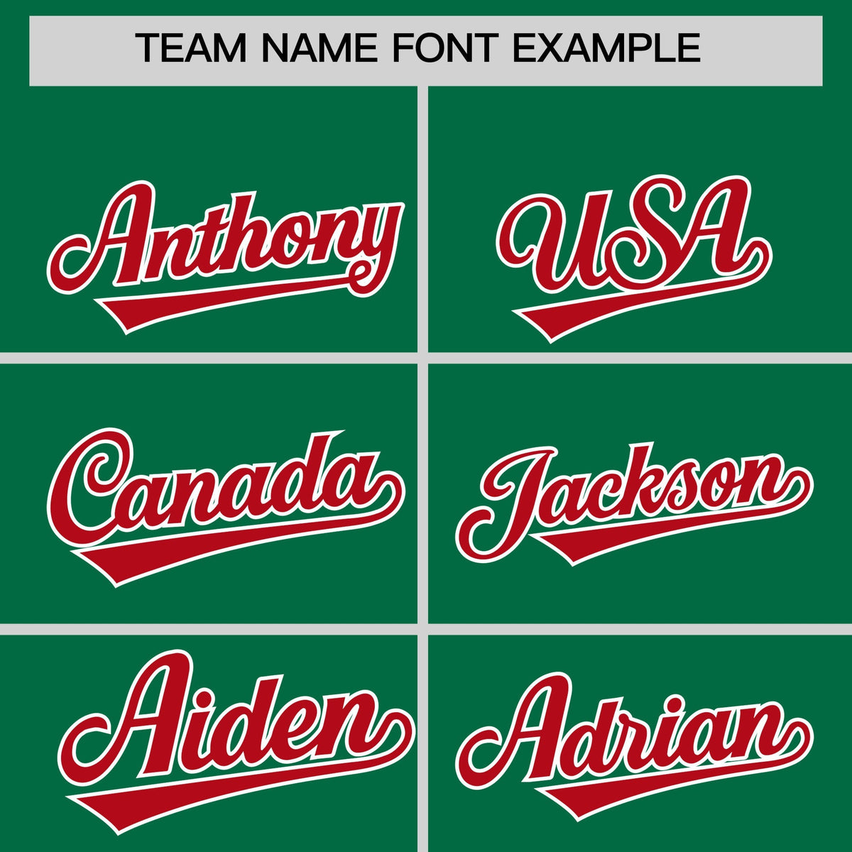 Custom Kelly Green Red Personalized Classic Authentic Baseball Jersey