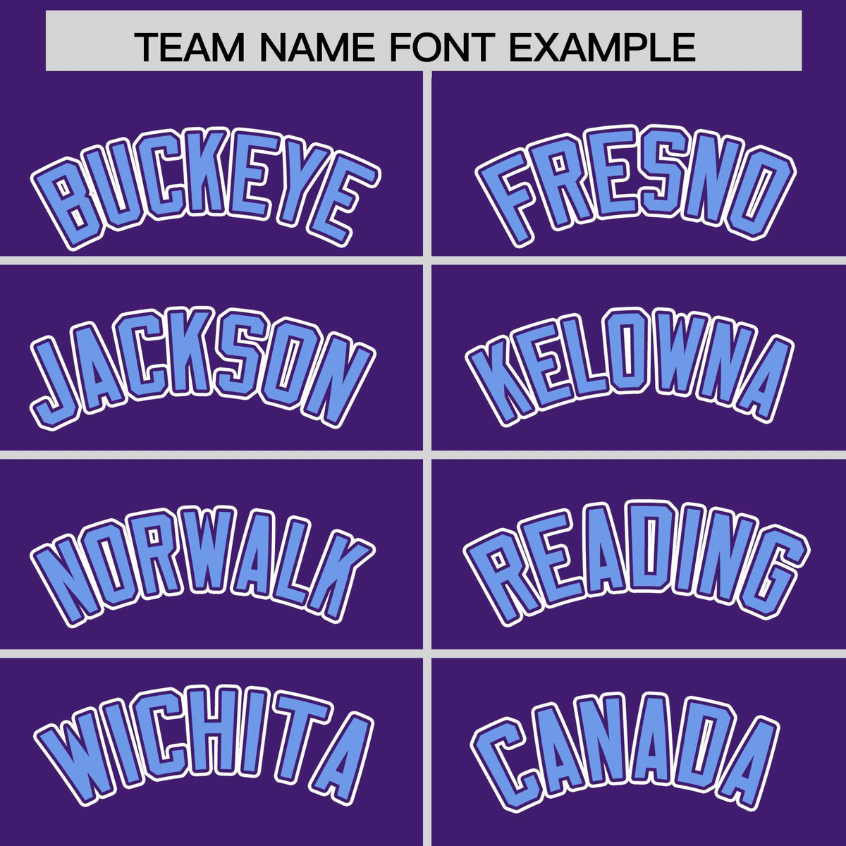 Custom Purple Light Blue Personalized Edge Color Block Authentic Baseball Jersey