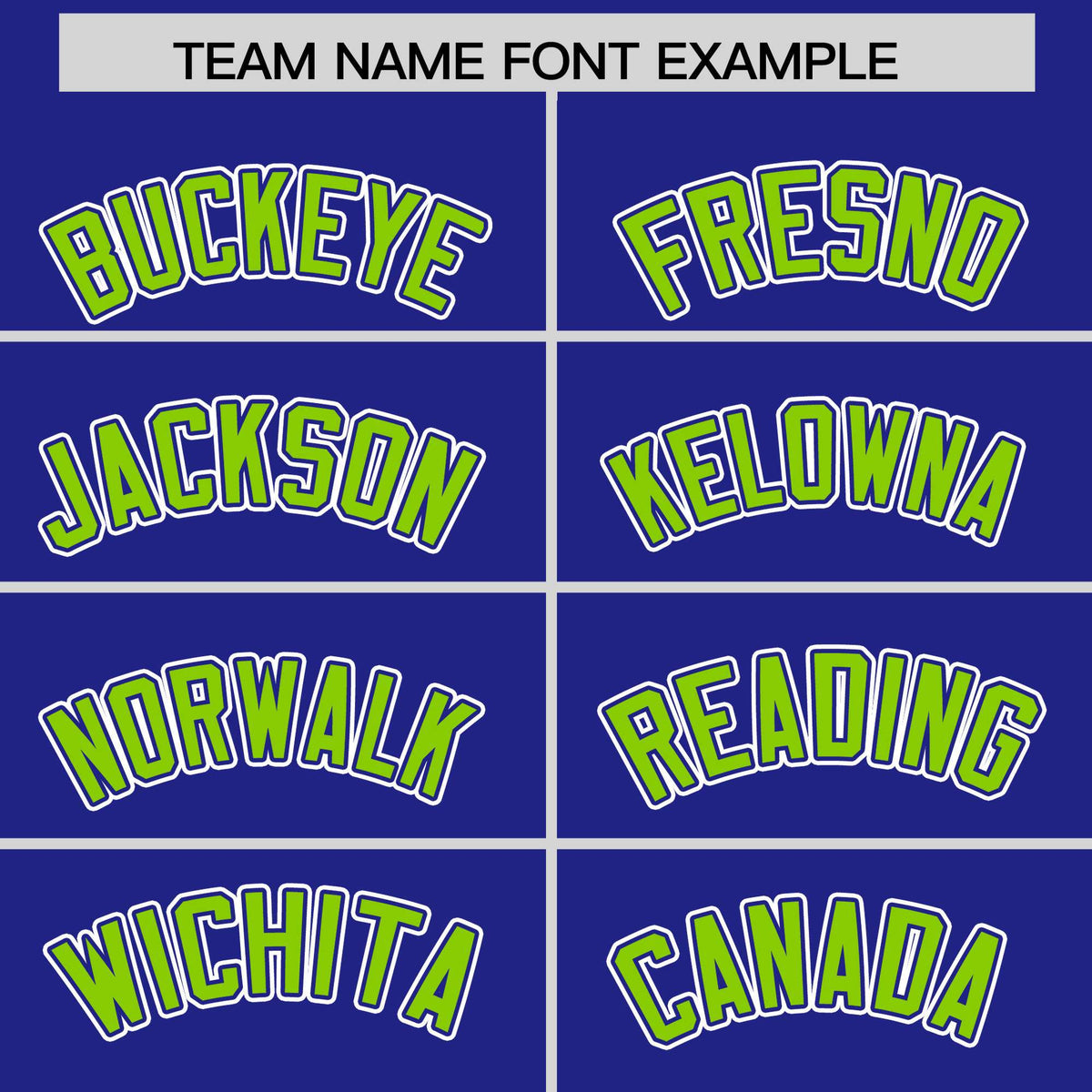 Custom Royal Neon Green Personalized Edge Color Block Authentic Baseball Jersey