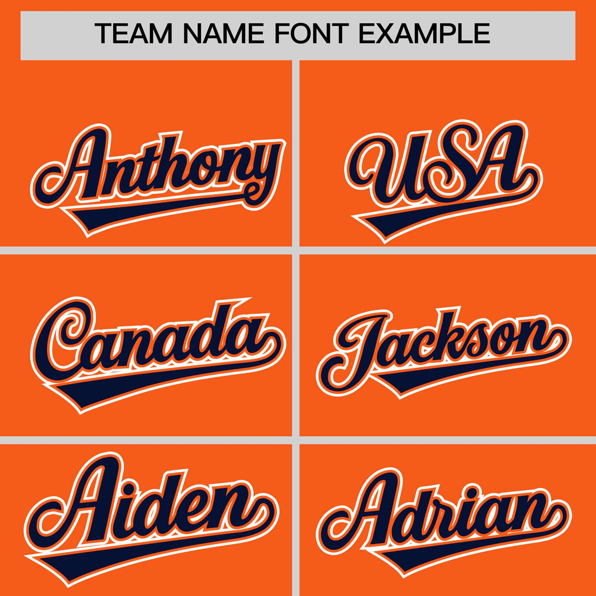 Custom Orange Navy Personalized Edge Color Block Authentic Baseball Jersey