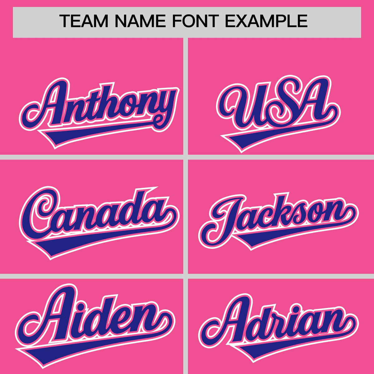 Custom Pink Royal Personalized Edge Color Block Authentic Baseball Jersey