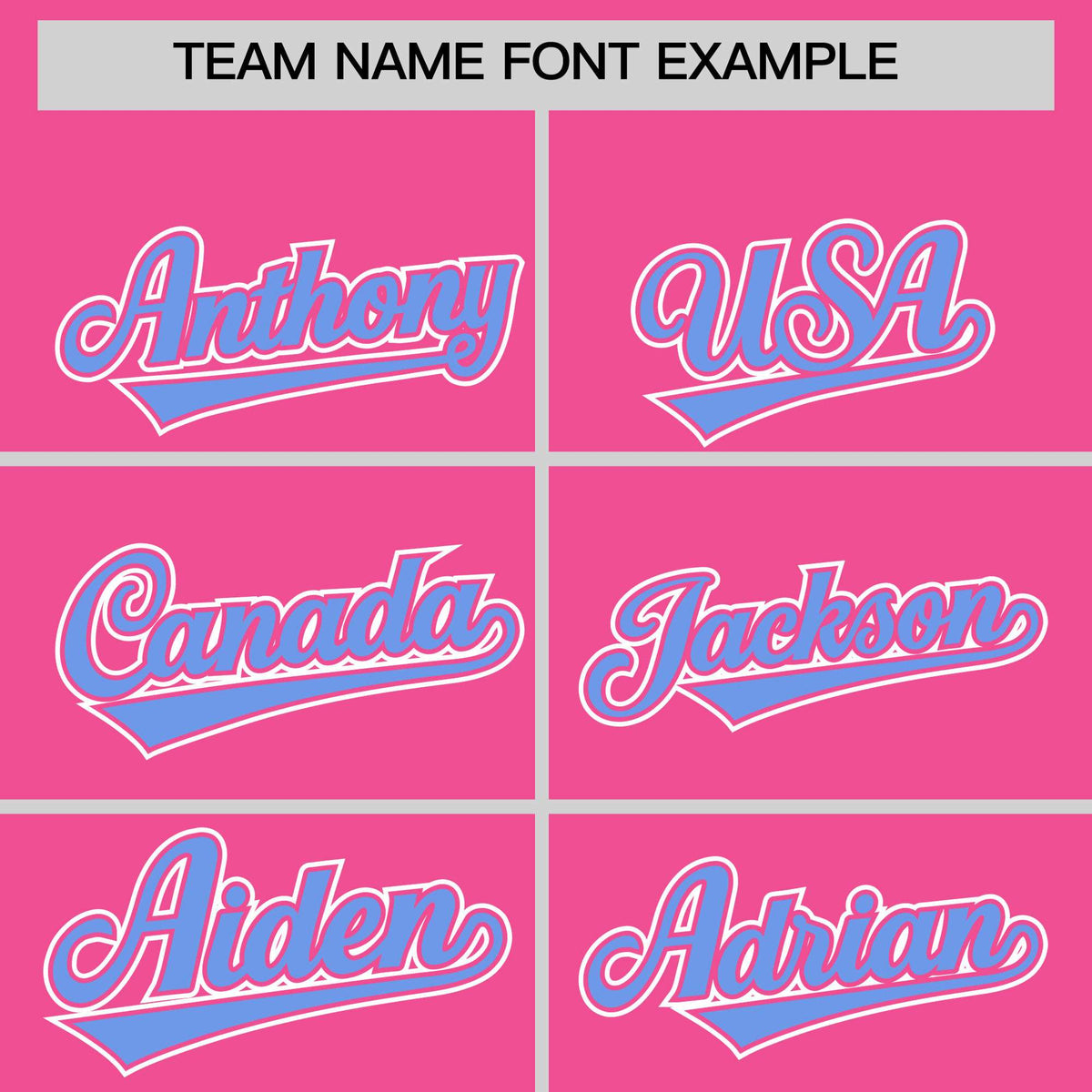 Custom Pink Light Blue Personalized Edge Color Block Authentic Baseball Jersey