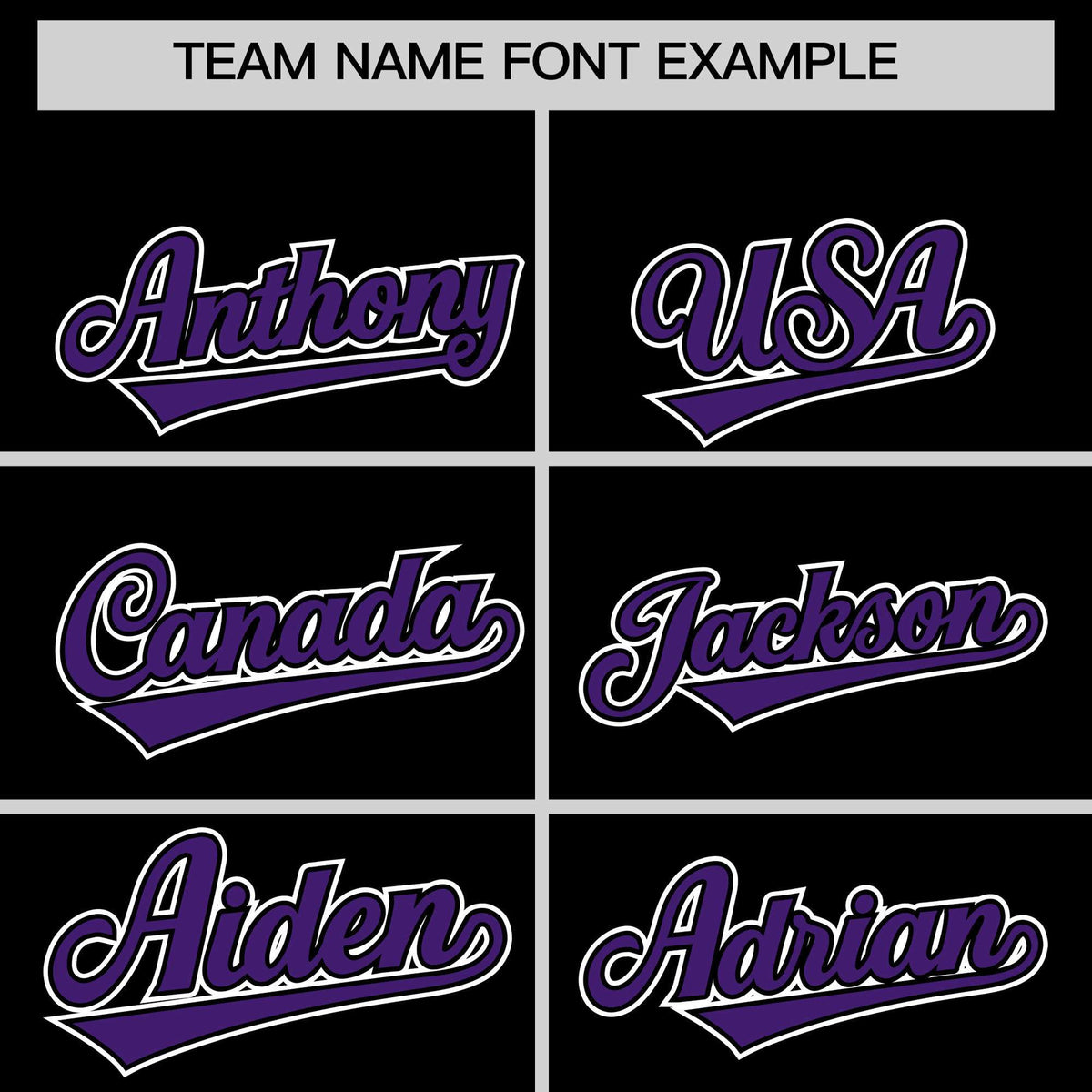 Custom Black Purple Personalized Edge Color Block Authentic Baseball Jersey