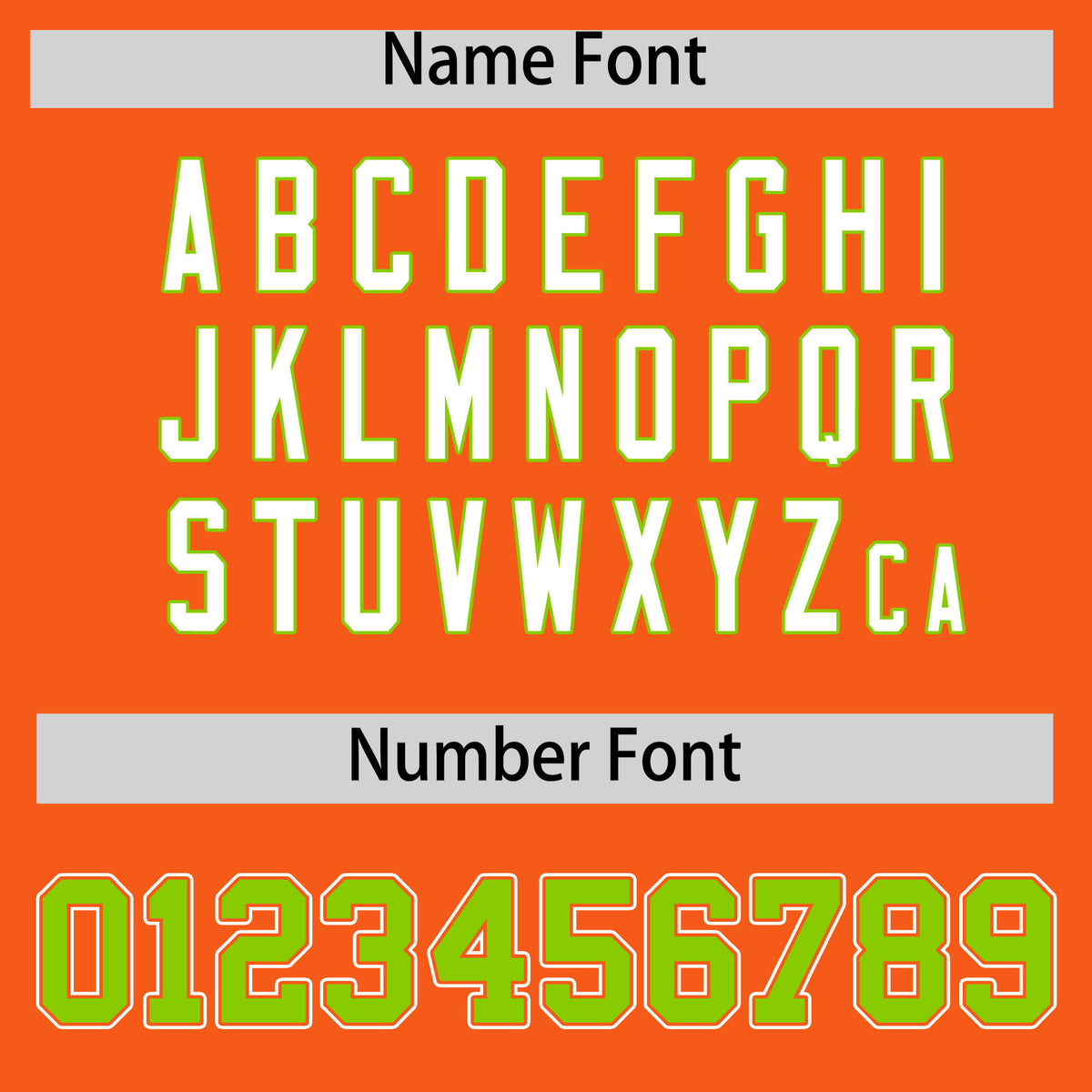 Custom Orange Neon Green Personalized Edge Color Block Authentic Baseball Jersey