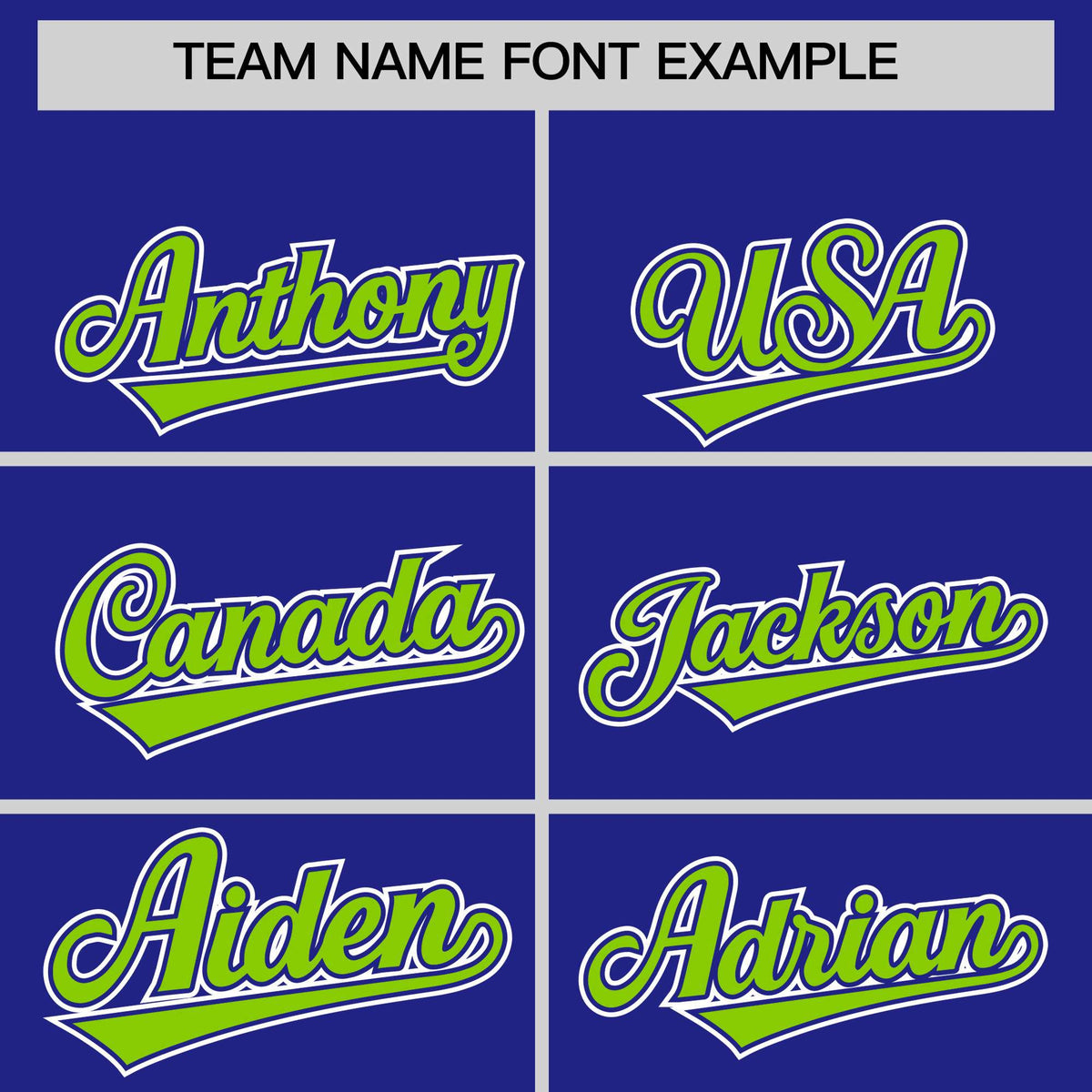 Custom Royal Neon Green Personalized Edge Color Block Authentic Baseball Jersey
