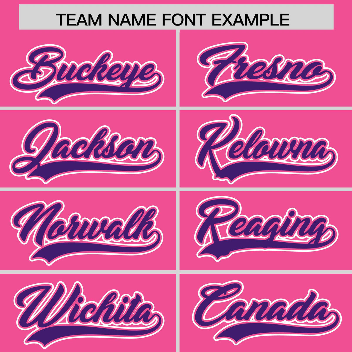 Custom Pink Purple Personalized Edge Color Block Authentic Baseball Jersey