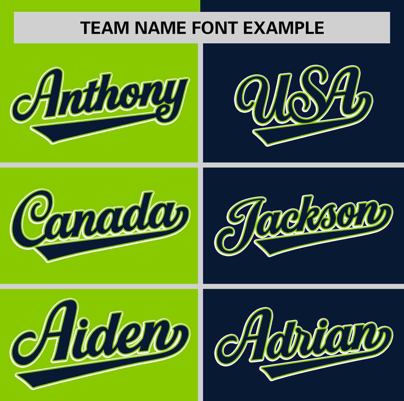 Custom Neon Green Navy Two Tone Striped Fashion Authentic Baseball Jersey