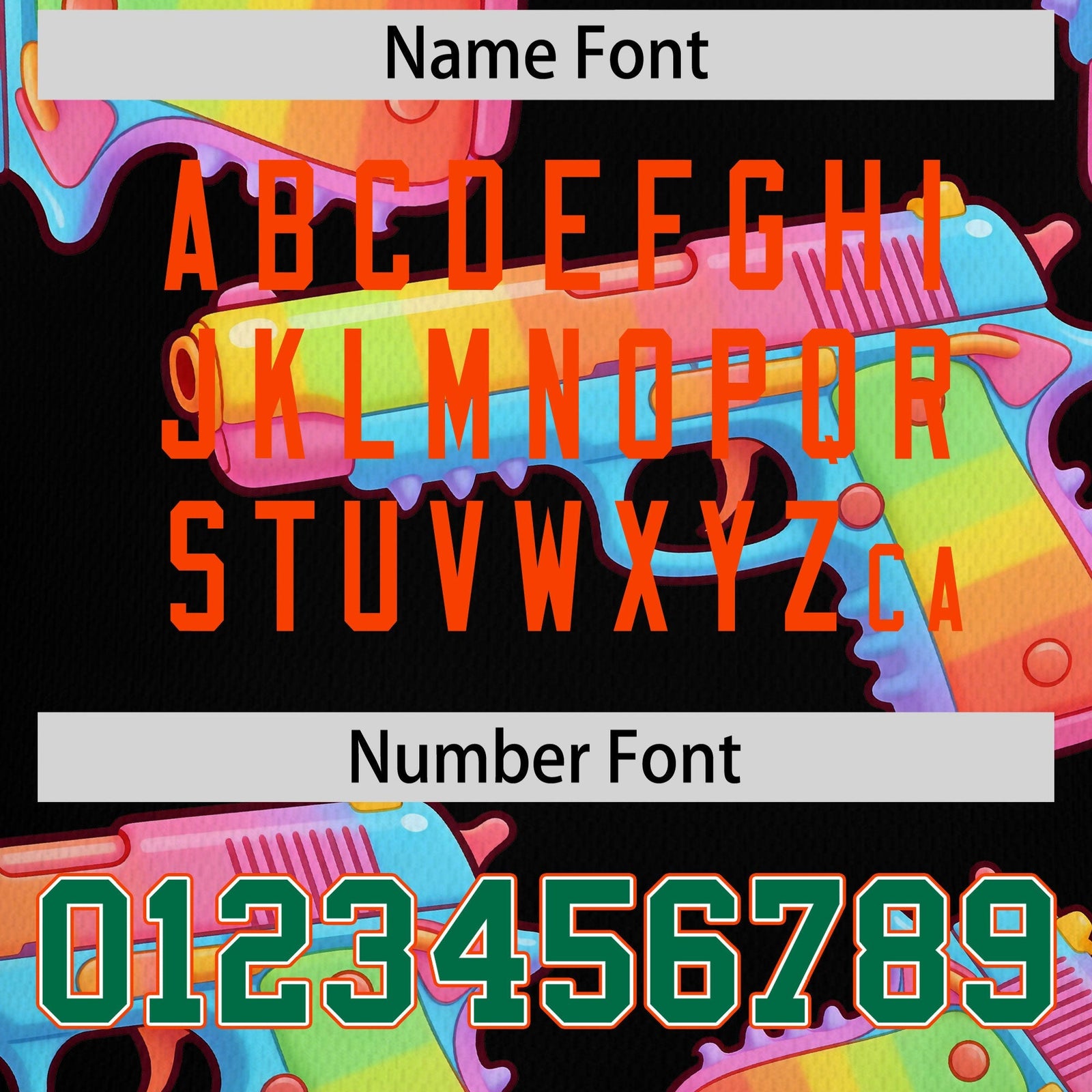 Custom Youth Baseball Jersey Black Kelly Green Sugar-Coated Firepower Graffiti Pattern Hip-hop