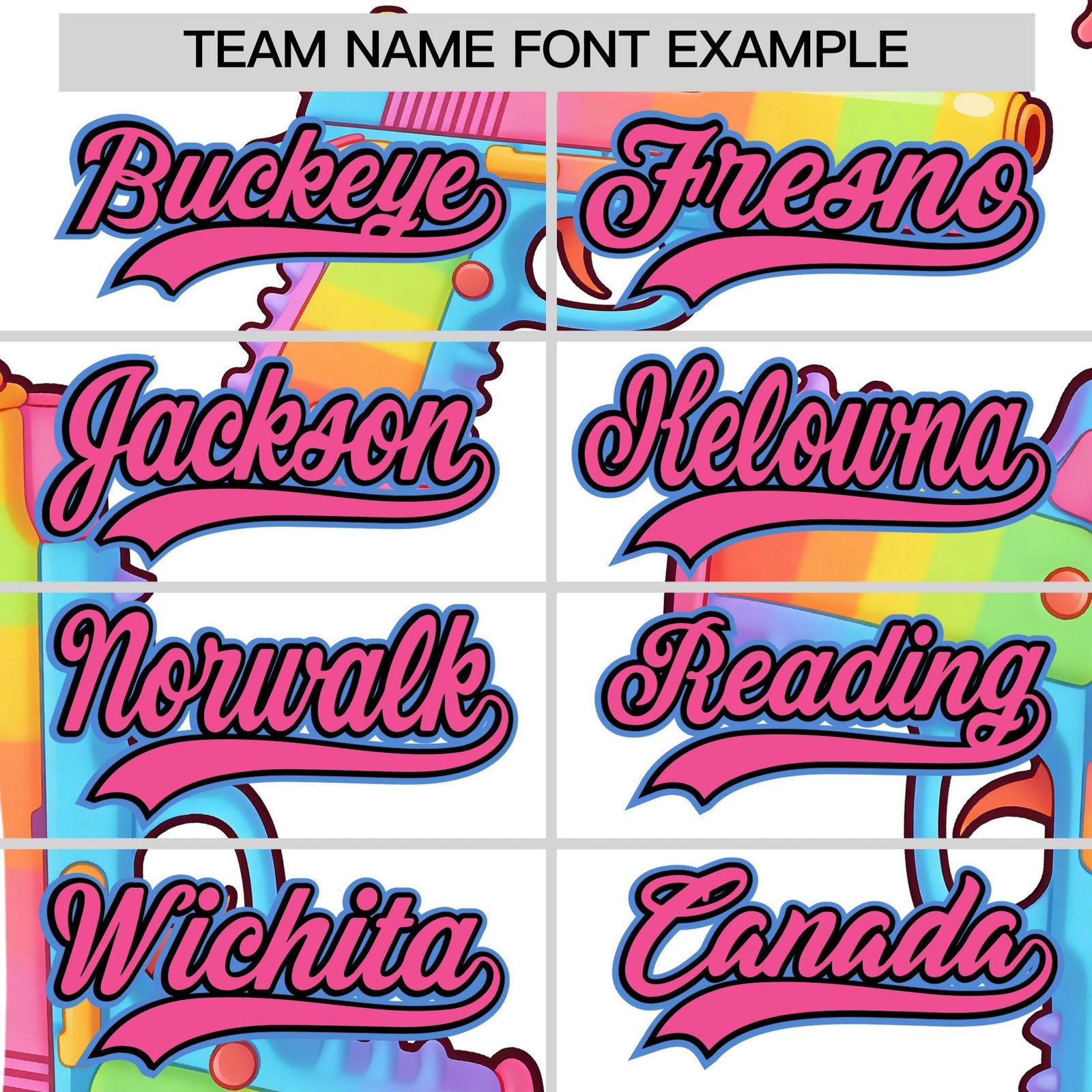 Custom Youth Baseball Jersey White Pink Sugar-Coated Firepower Graffiti Pattern Urban Fashion