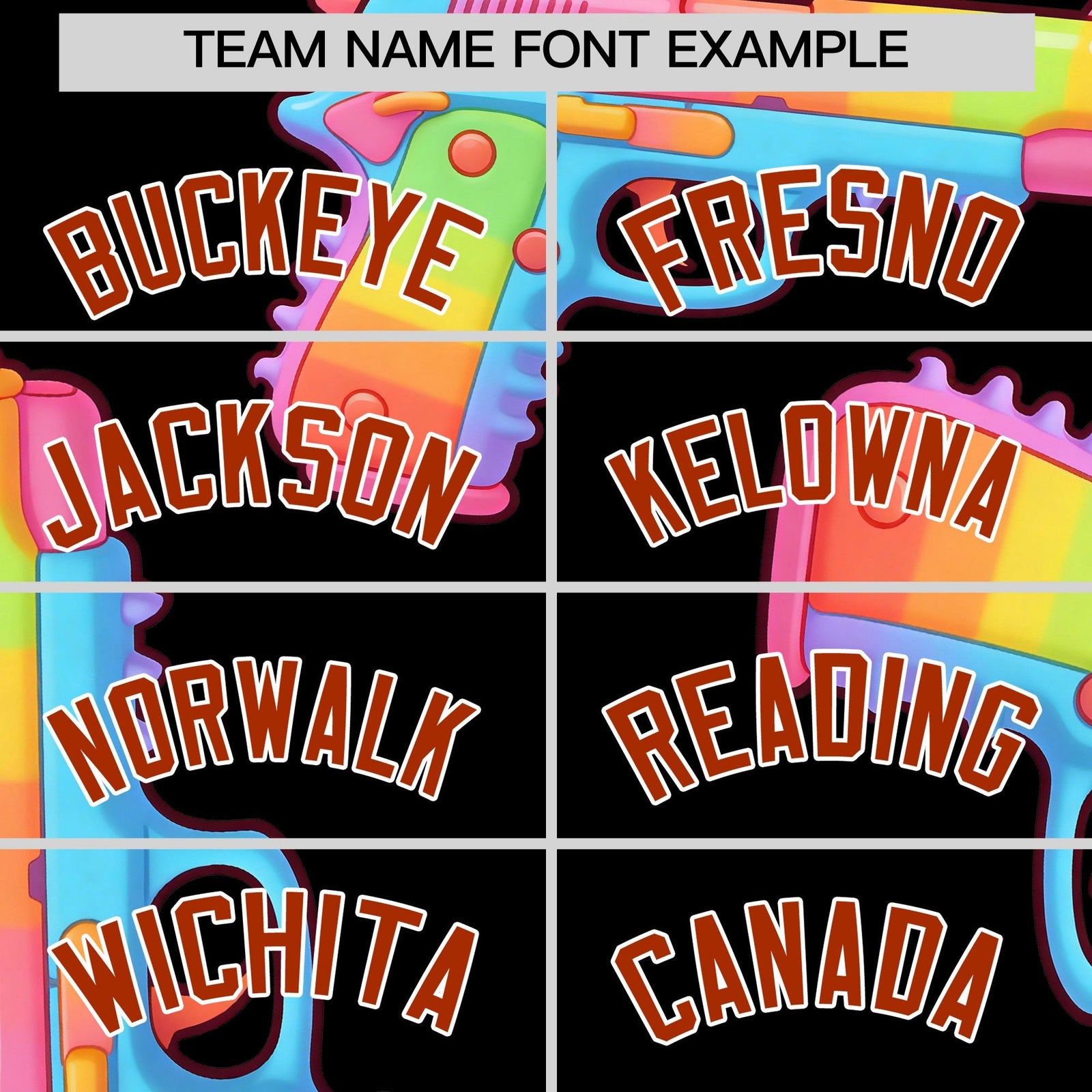 Custom Youth Baseball Jersey Black Dark Orange Sugar-Coated Firepower Graffiti Pattern Urban Fashion
