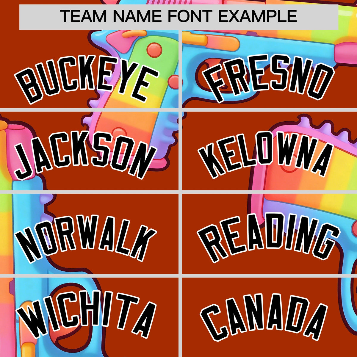 Custom Youth Baseball Jersey Dark Orange Black Sugar-Coated Firepower Graffiti Pattern Hip-hop