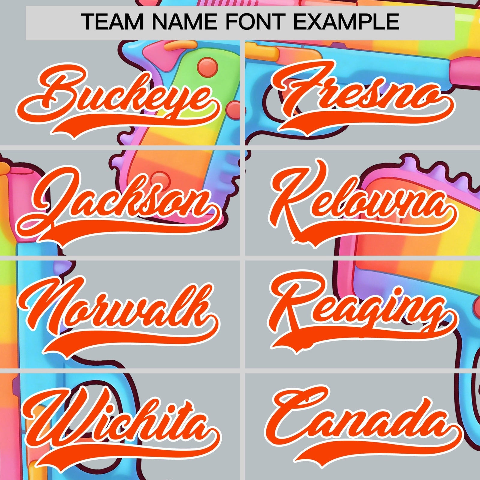 Custom Youth Baseball Jersey Silver Orange Sugar-Coated Firepower Graffiti Pattern Hip-hop