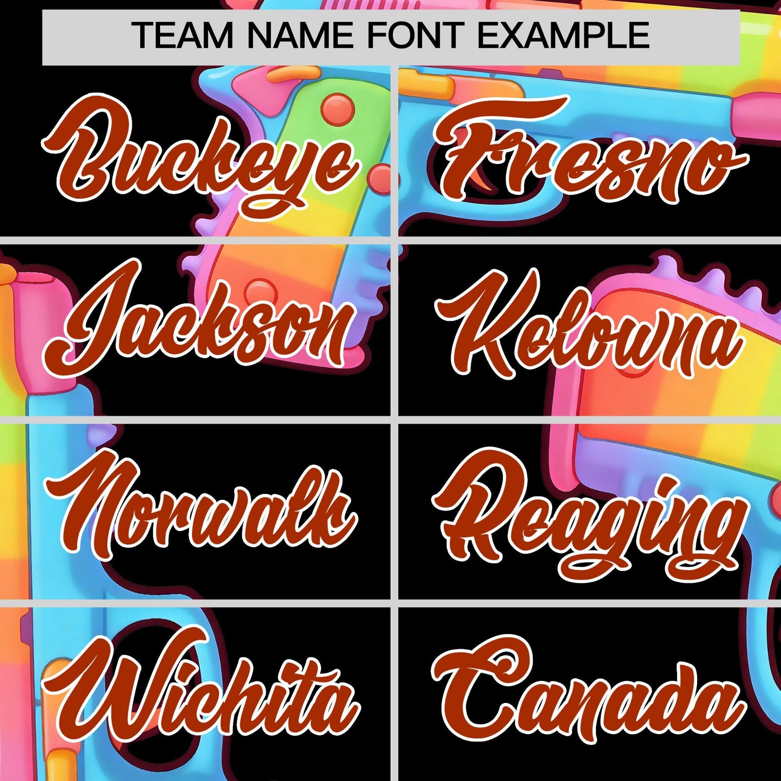Custom Youth Baseball Jersey Black Dark Orange Sugar-Coated Firepower Graffiti Pattern Urban Fashion