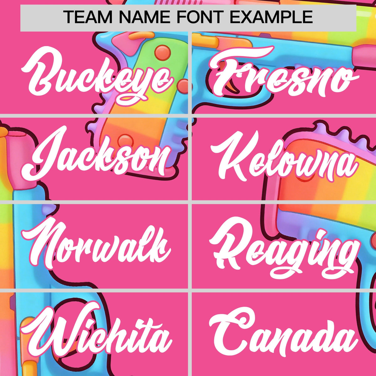Custom Youth Baseball Jersey Pink White Sugar-Coated Firepower Graffiti Pattern Urban Fashion