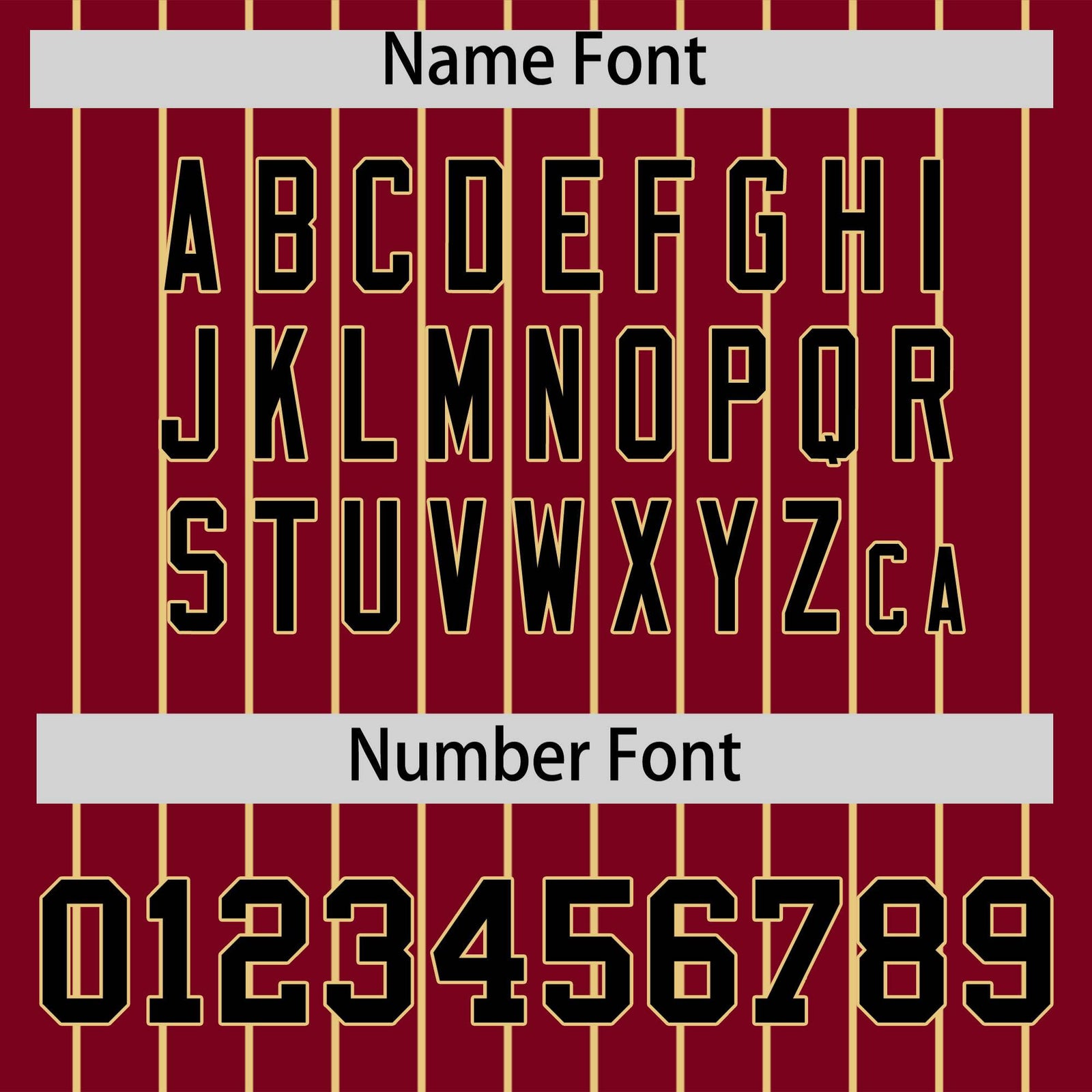 Custom Khaki Crimson Pinstripe Personalized Two-Tone Authentic Baseball Jersey