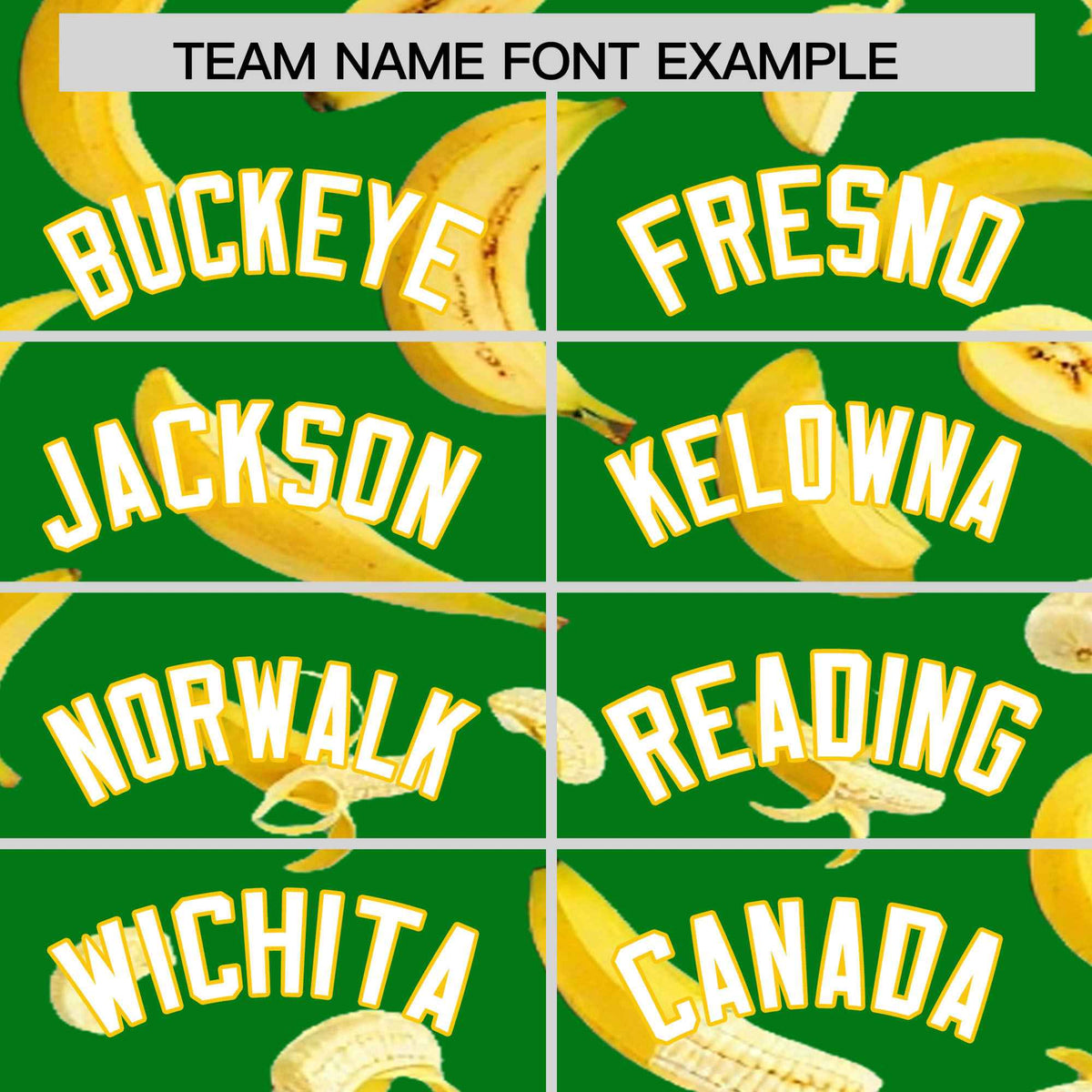 Custom Kelly Green-02 Banana Graffiti Pattern Fashion Authentic Baseball Jersey | Graffiti Pattern | Embroidery&Dye-sublimation printing | KXKSHOP