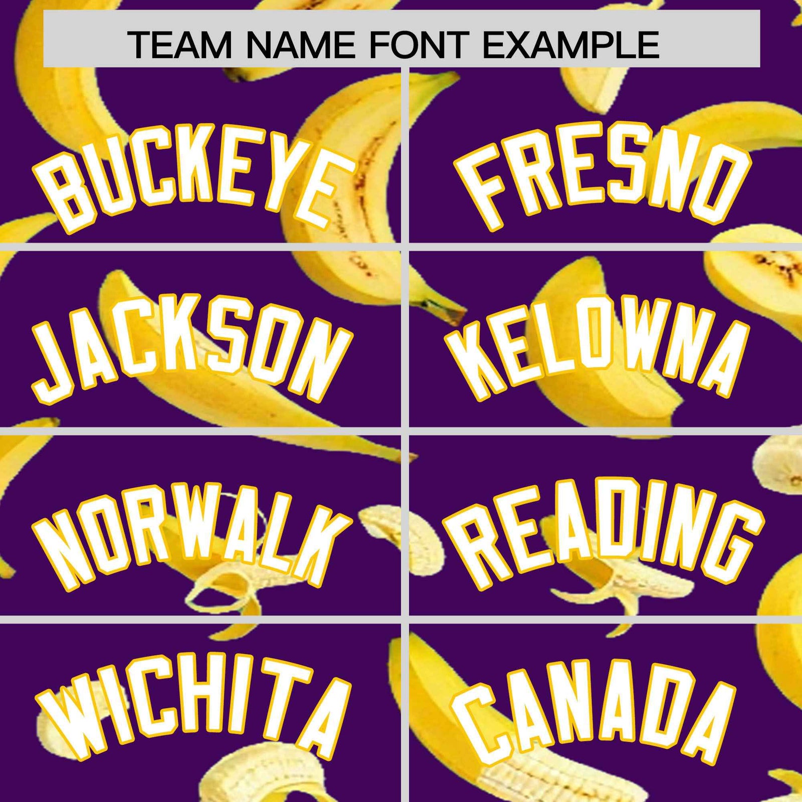 Custom Purple-02 Banana Graffiti Pattern Fashion Authentic Baseball Jersey | Graffiti Pattern | Embroidery&Dye-sublimation printing | KXKSHOP