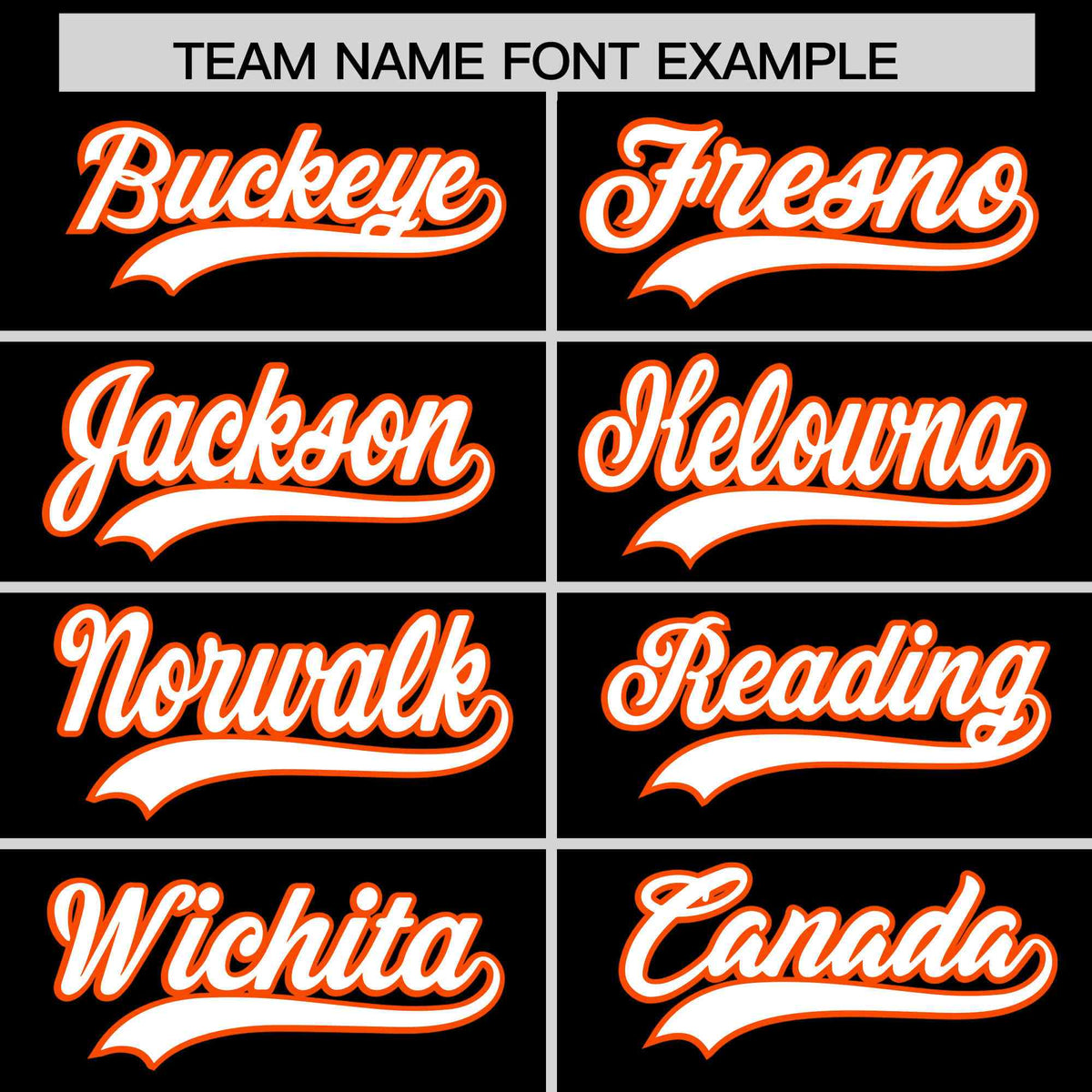 Custom Black Orange Star Pattern Thick Stripes Baseball Jersey