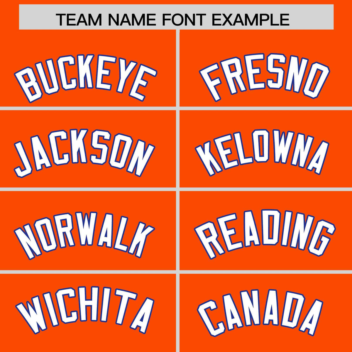 Custom Orange Royal Blue Star Pattern Thick Stripes Baseball Jersey