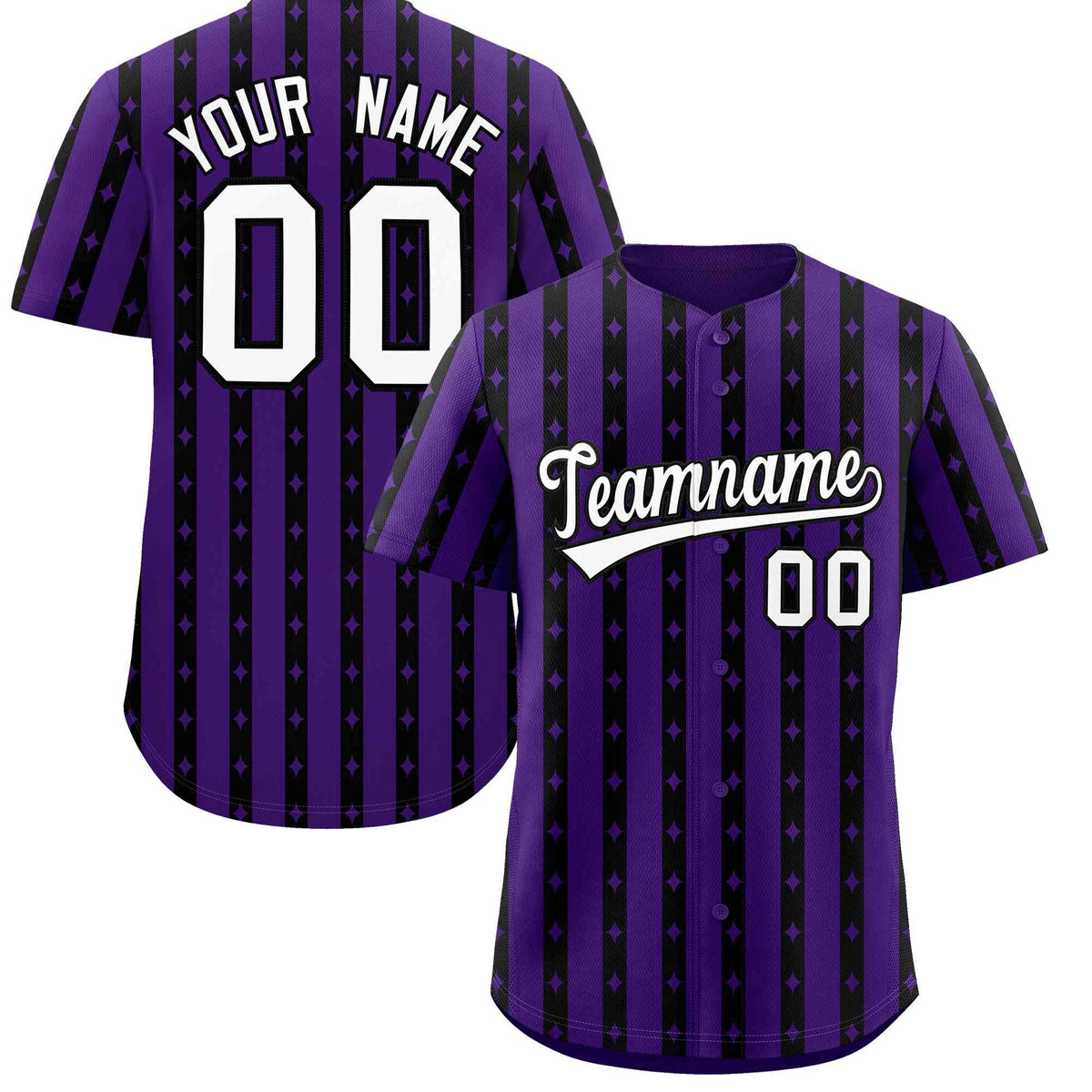 Baseball Thick Stripe Fashion Jersey