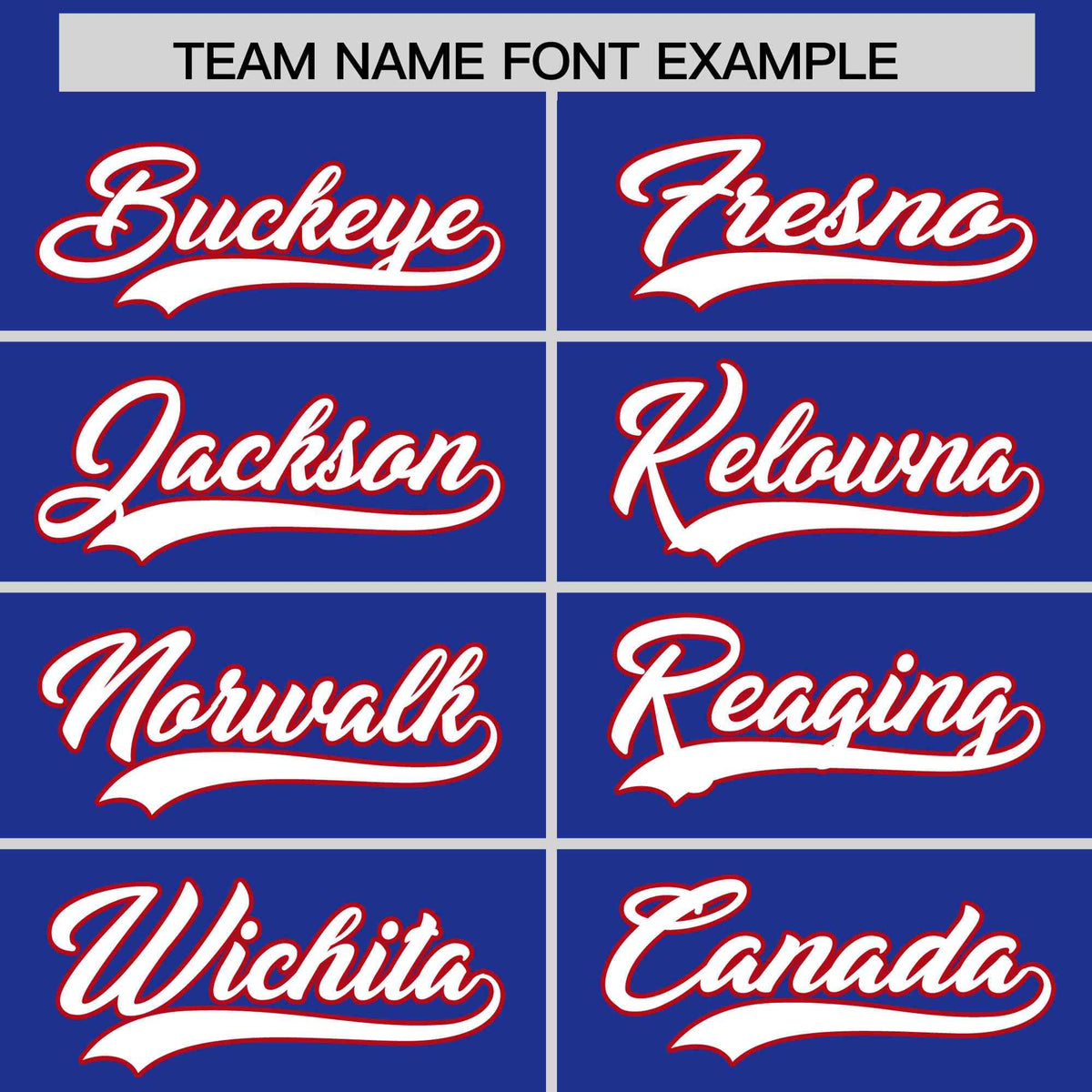 Custom Royal Blue Red Star Pattern Thick Stripes Baseball Jersey