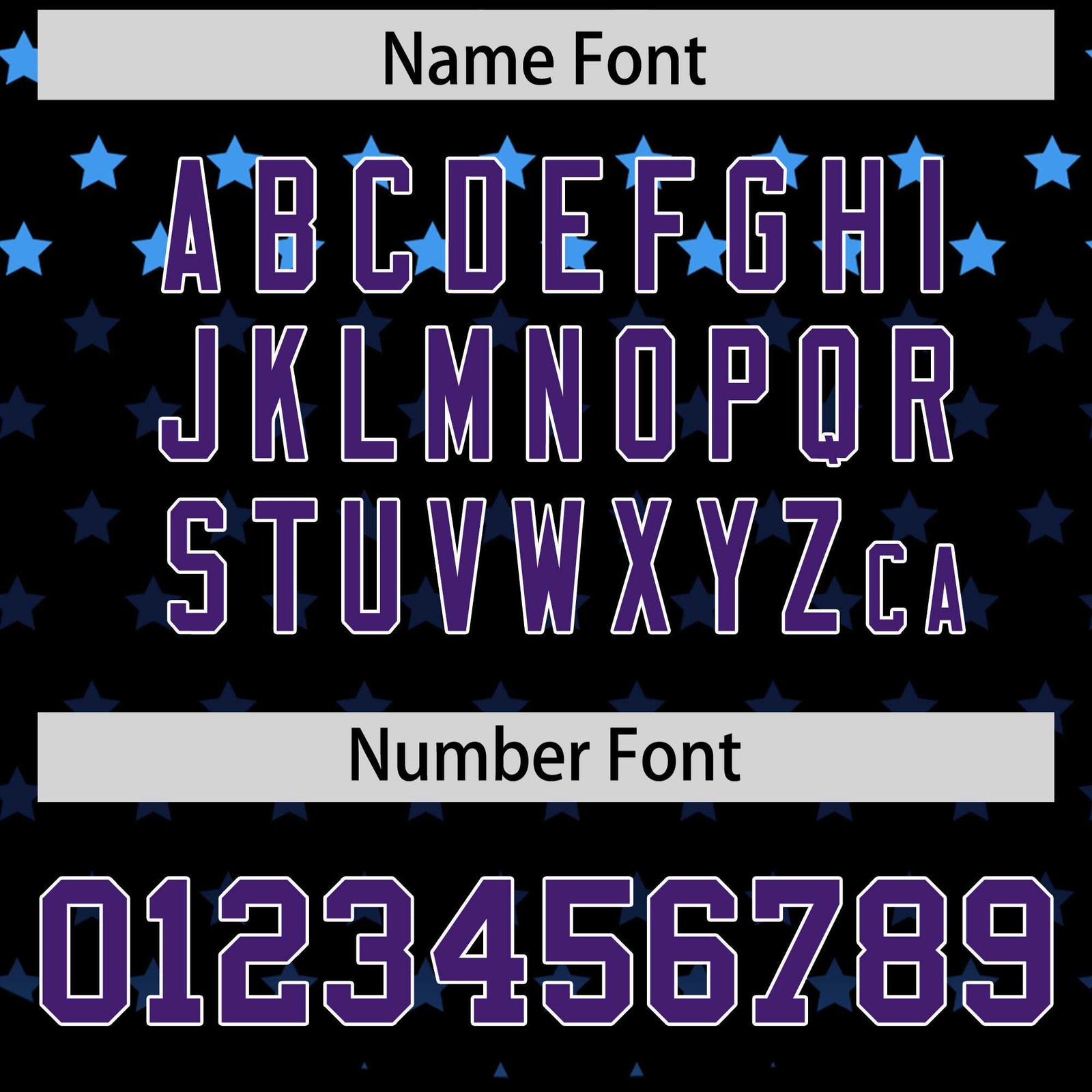 Custom Black Purple-White Raglan Sleeve Personalized Star Print Authentic Baseball Jersey