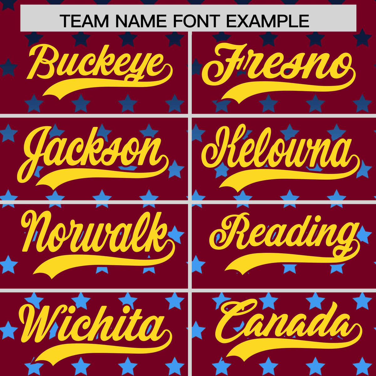 Custom Crimson Gold-White Raglan Sleeve Personalized Star Print Authentic Baseball Jersey