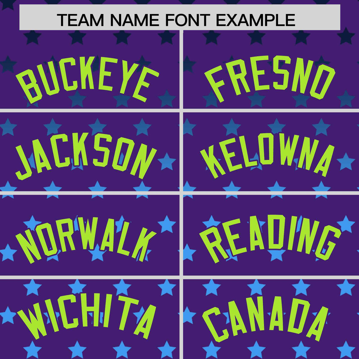 Custom Purple Neon Green-White Raglan Sleeve Personalized Star Print Authentic Baseball Jersey