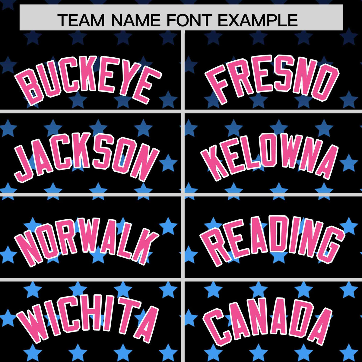 Custom Black Pink-White Raglan Sleeve Personalized Star Print Authentic Baseball Jersey