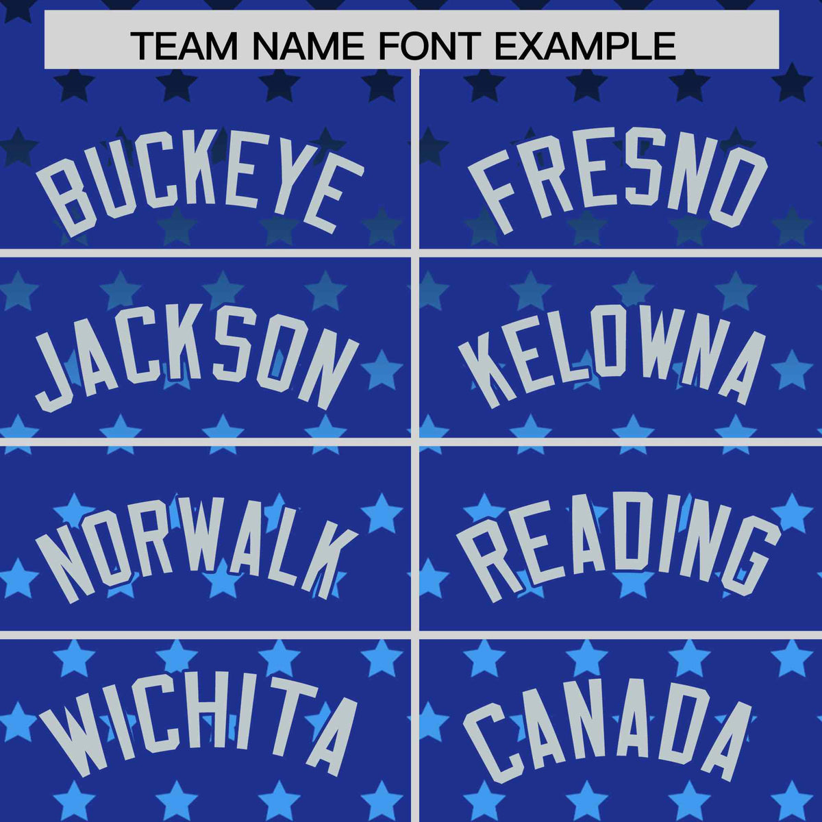 Custom Royal Silver-White Raglan Sleeve Personalized Star Print Authentic Baseball Jersey