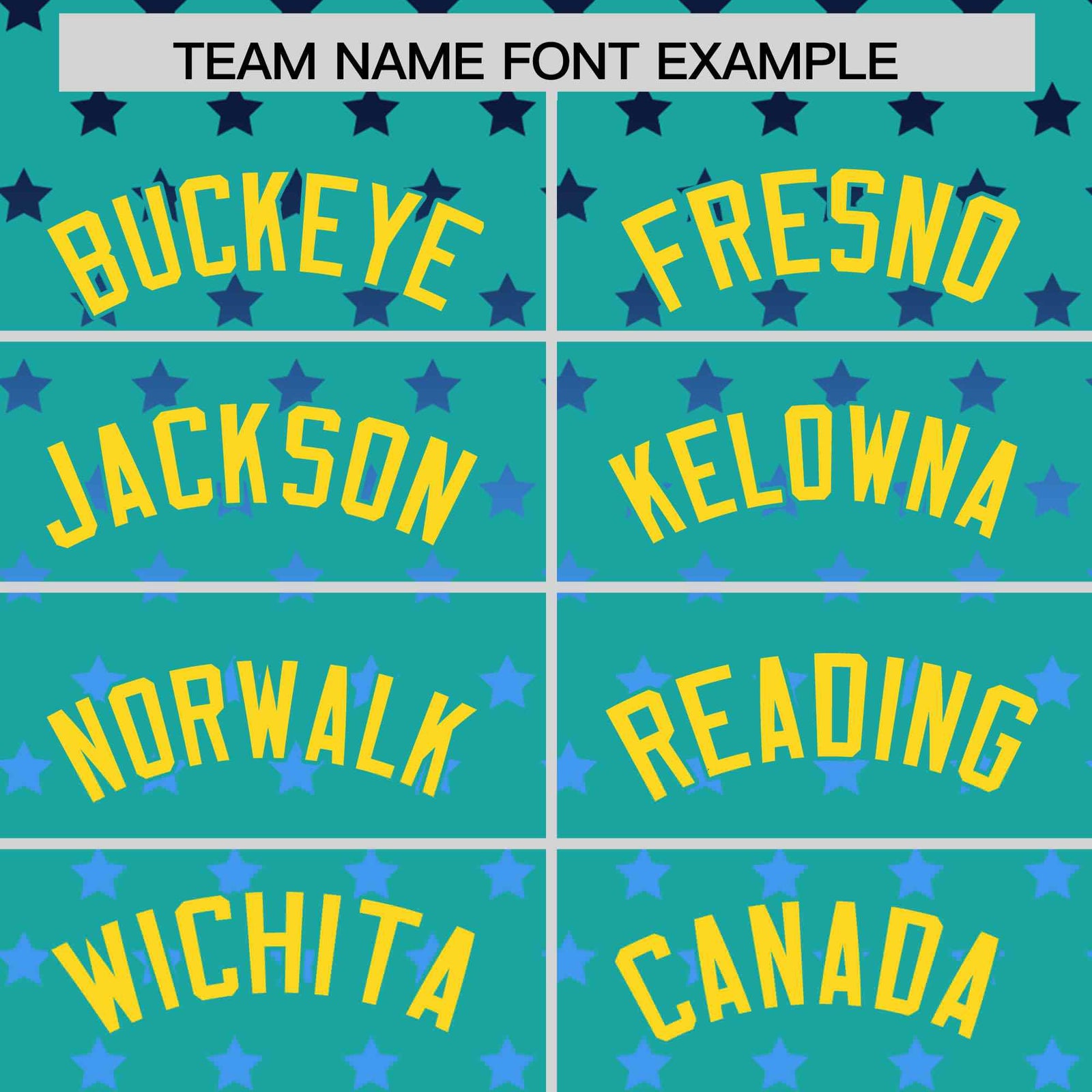 Custom Aqua Gold-White Raglan Sleeve Personalized Star Print Authentic Baseball Jersey