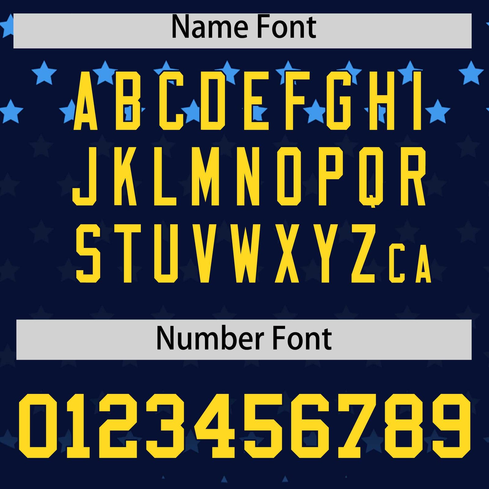 Custom Navy Gold-White Raglan Sleeve Personalized Star Print Authentic Baseball Jersey