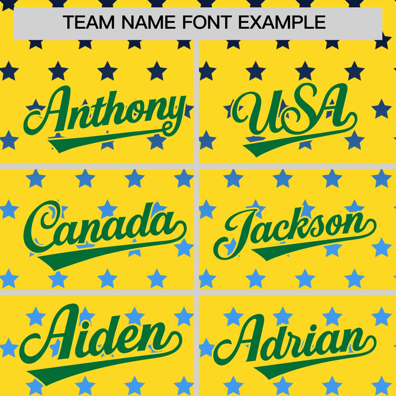Custom Gold Kelly Green-White Raglan Sleeve Personalized Star Print Authentic Baseball Jersey